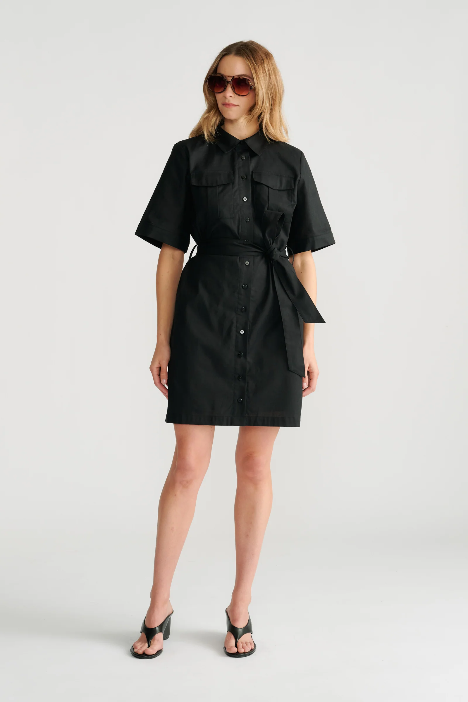 Abbey Short Sleeve Mini Dress - Image 2