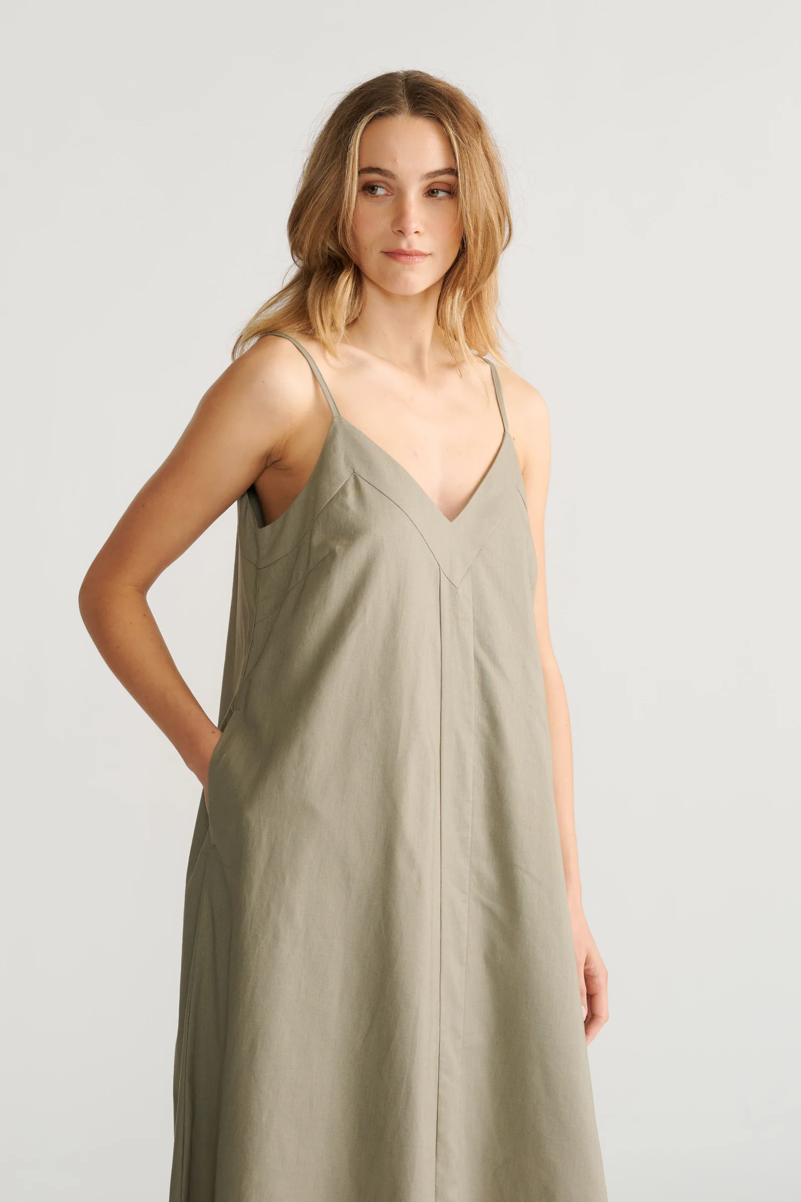 Abbey Trapeze Maxi Dress - Image 2