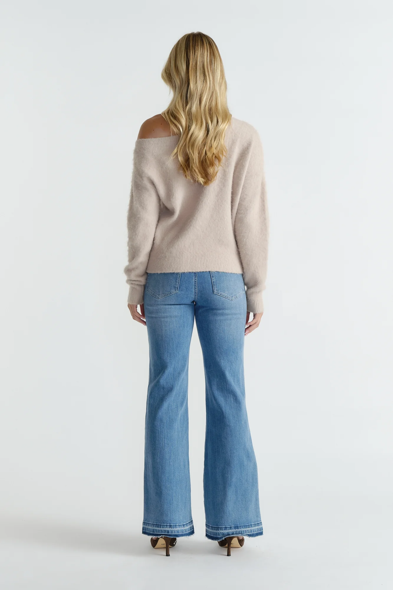 Abigail Tipped Shoulder Knit - Image 3