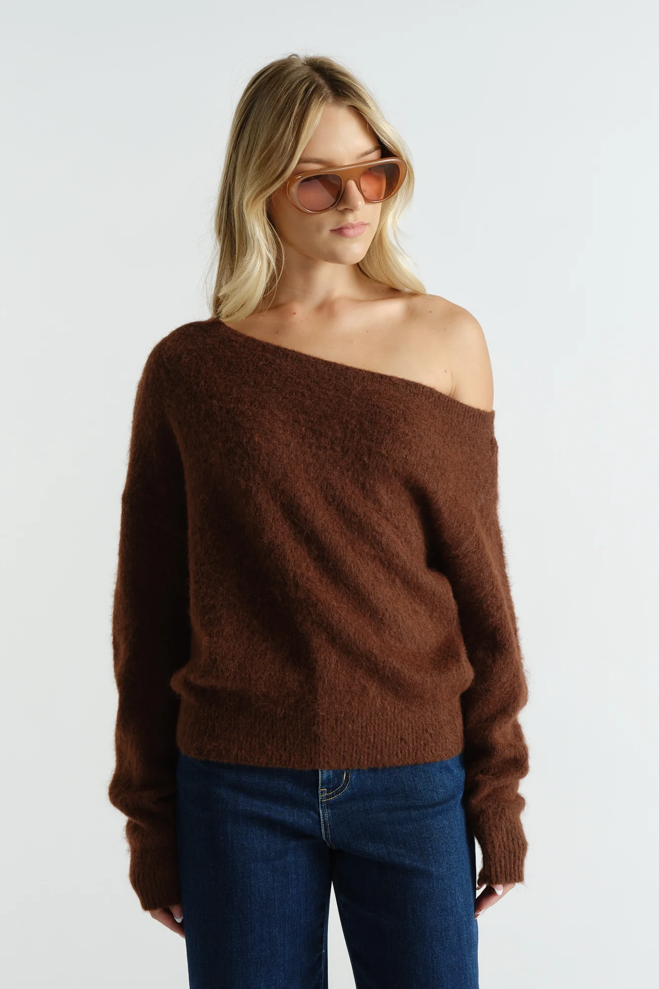 Abigail Tipped Shoulder Knit - Image 2