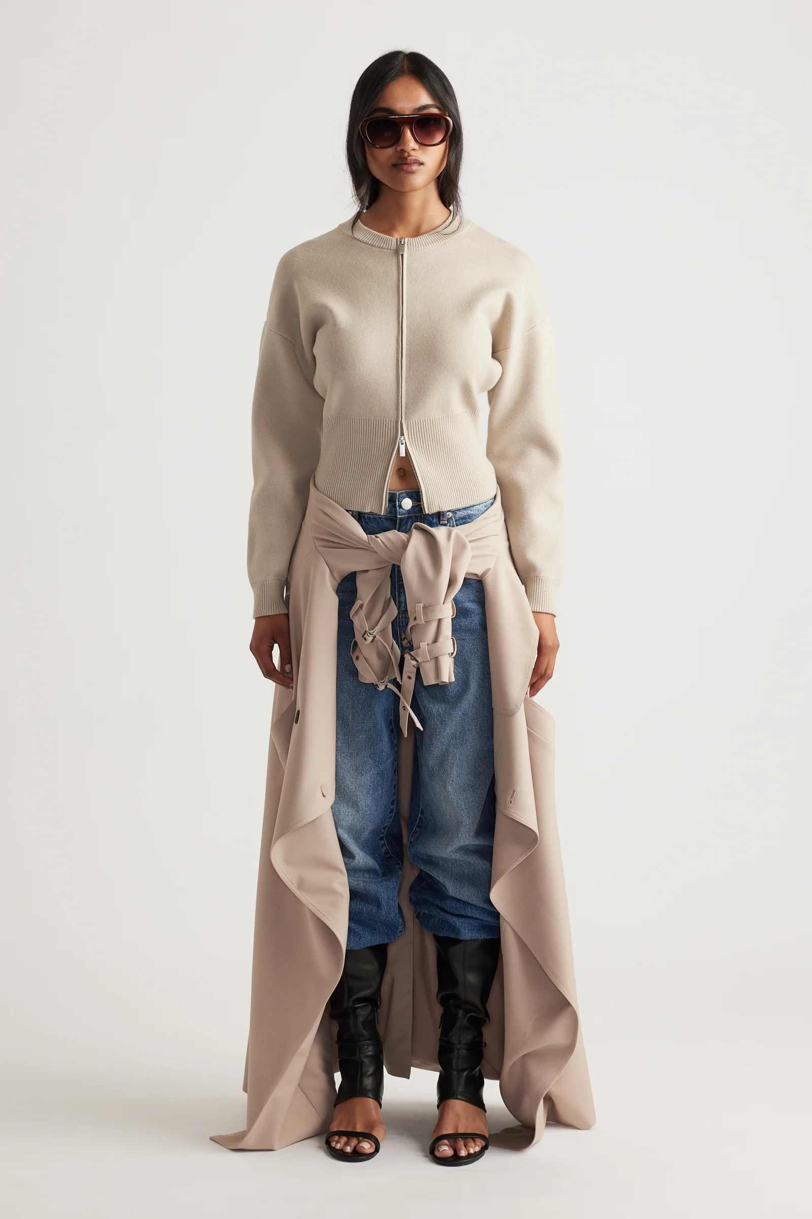 Ainsley Knit Bomber