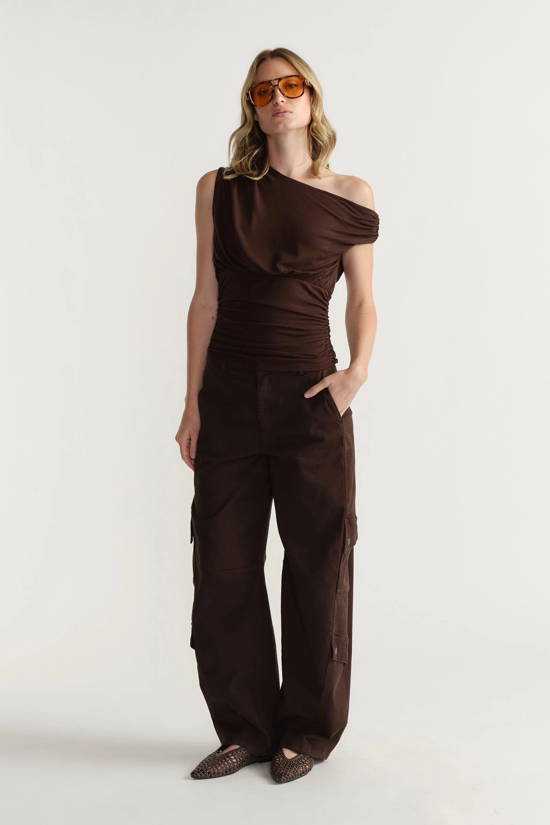 Alexa Barrel Cargo Pant