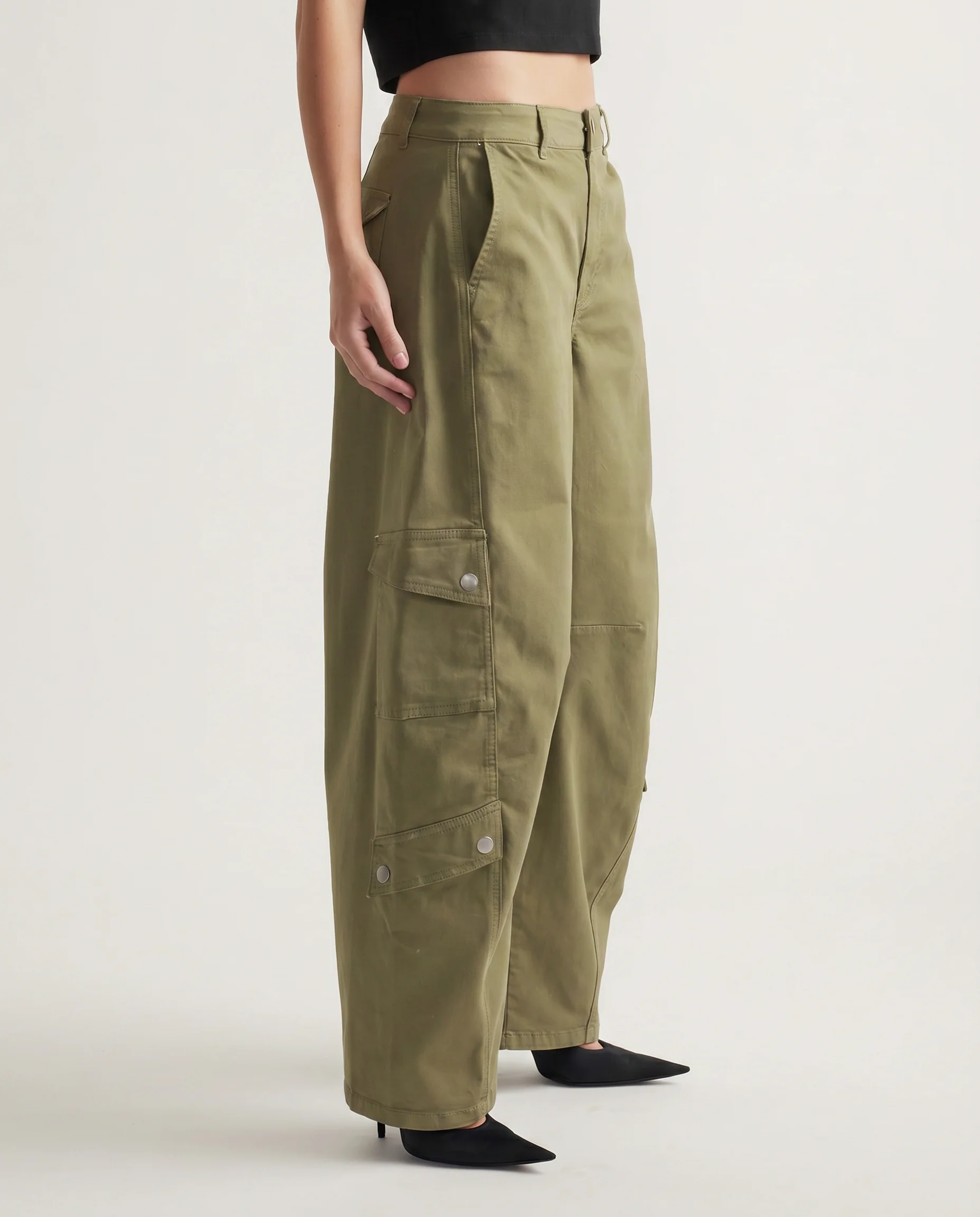Alexa Barrel Cargo Pants - Image 2