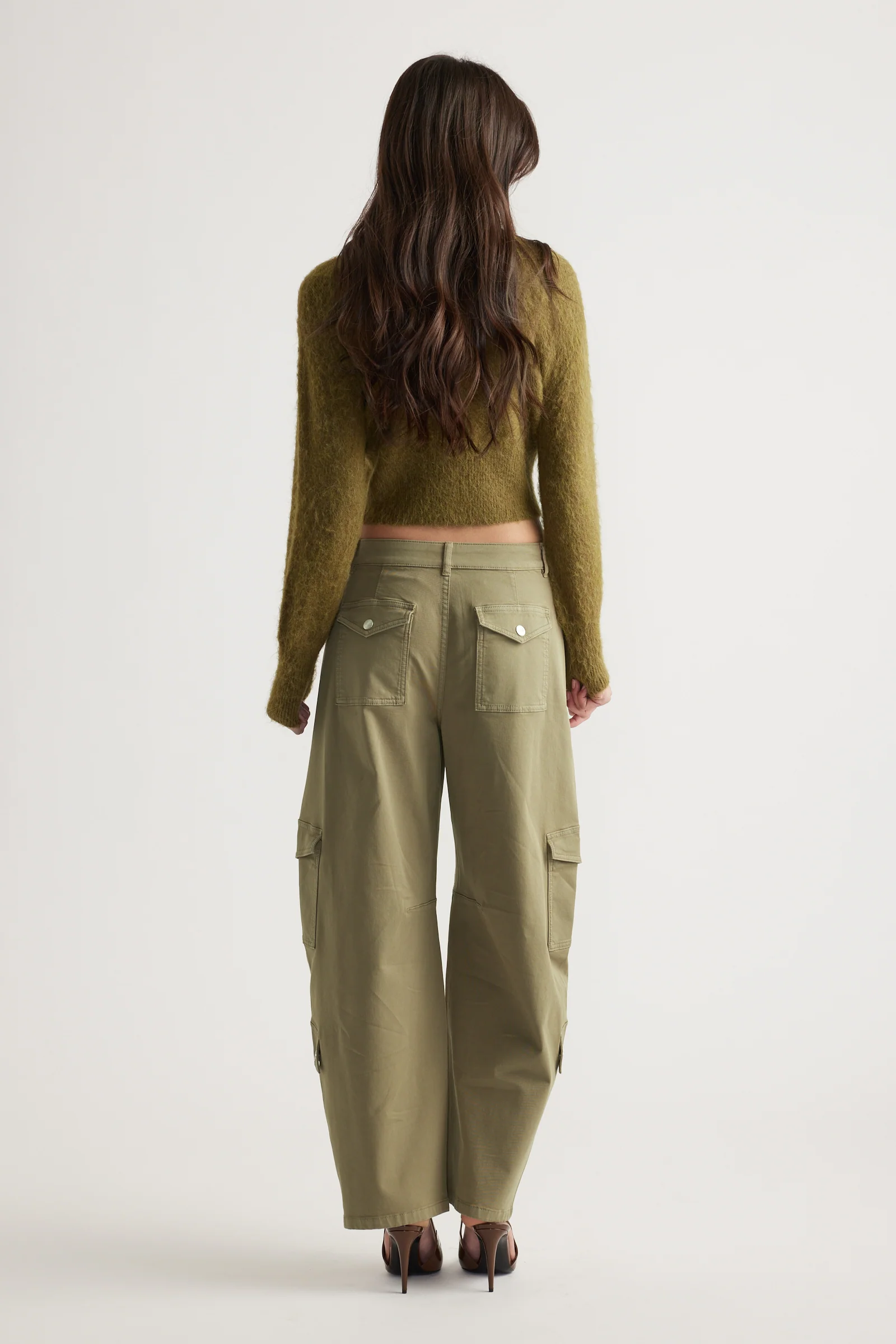 Alexa Barrel Cargo Pants - Image 3