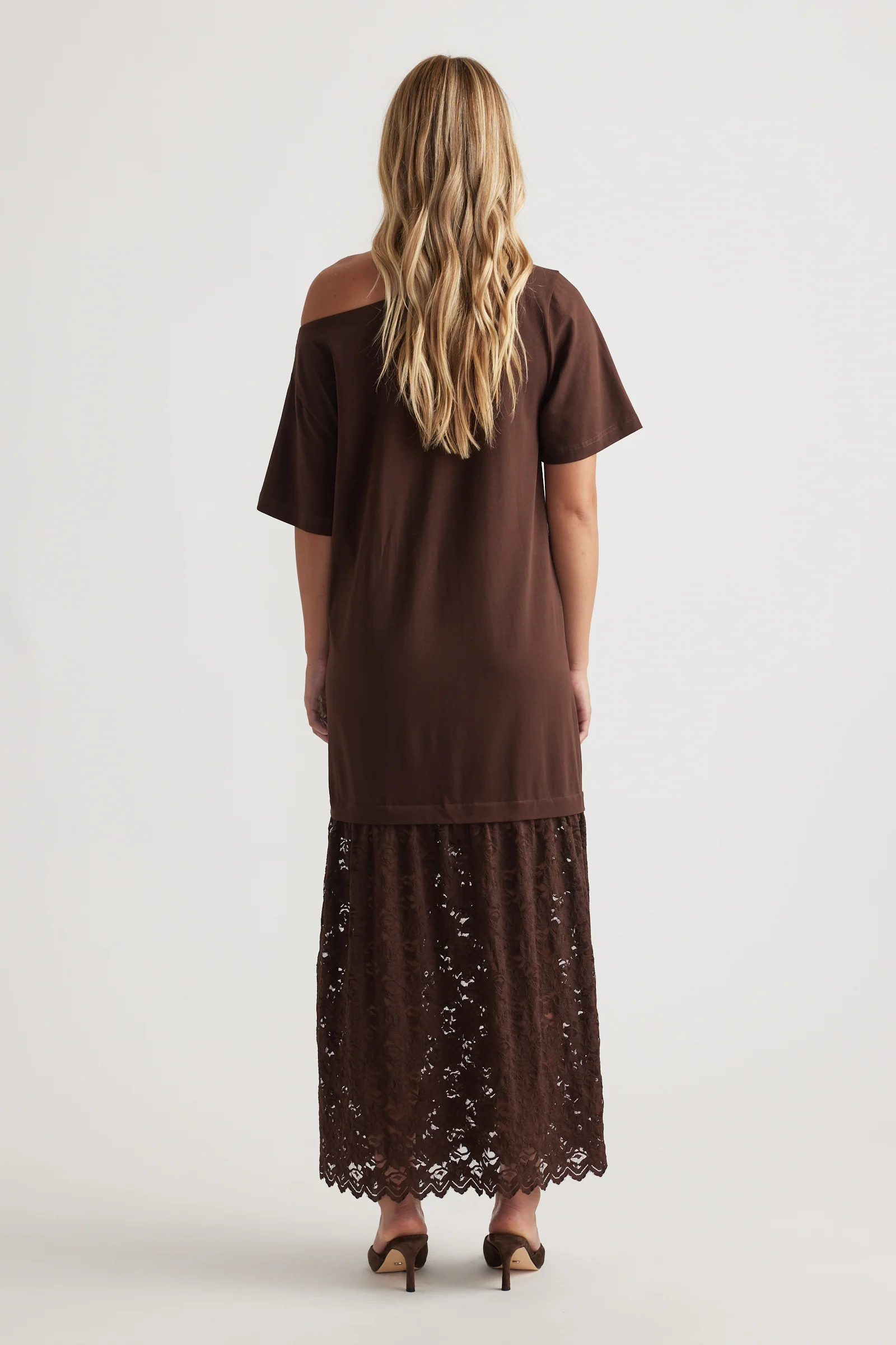 Alexis Lace Maxi Dress - Image 3