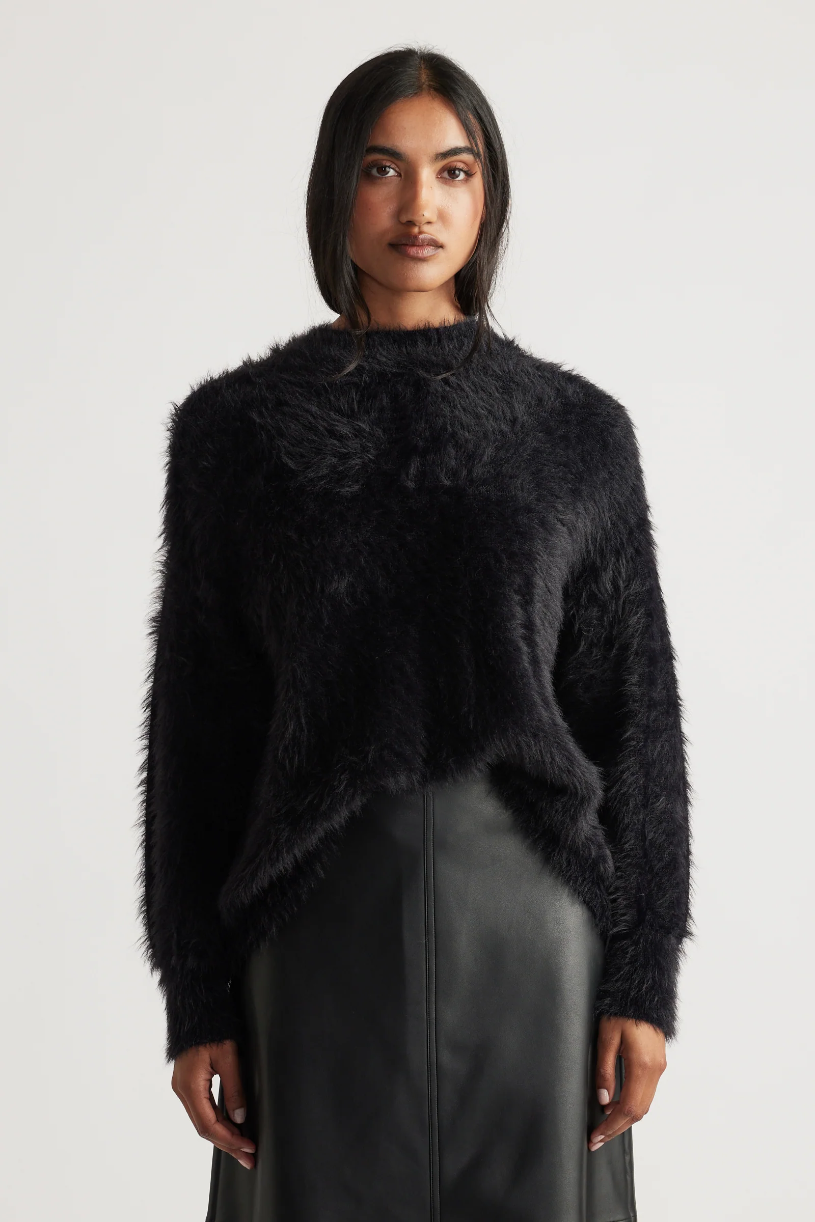 Alison Fluffy Knit Jumper - Image 2