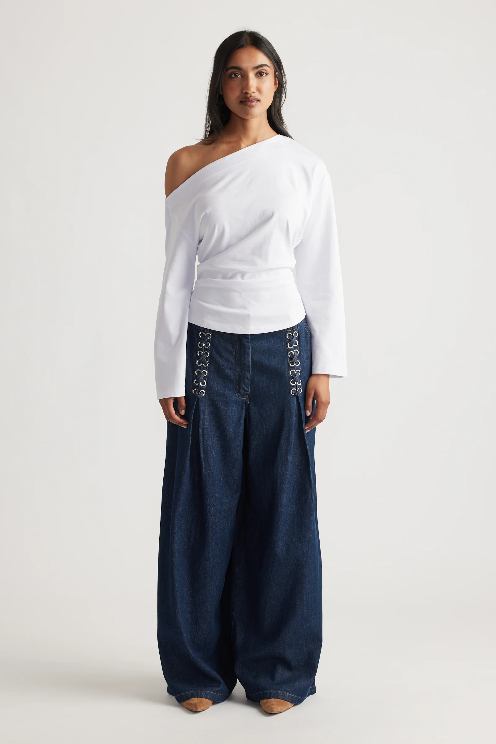 Ally Tipped Shoulder Tee