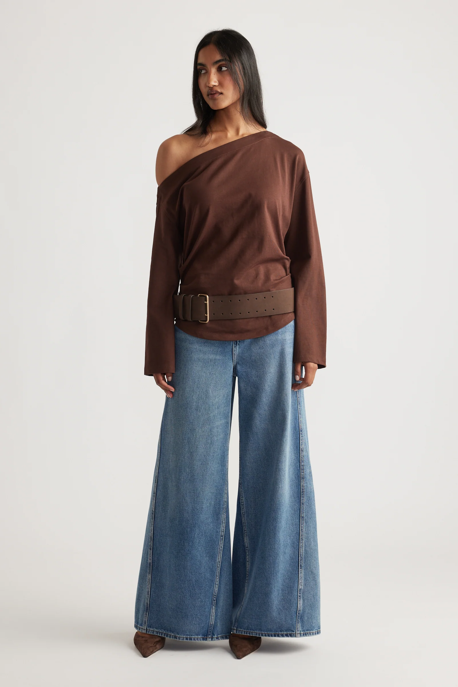 Ally Tipped Shoulder Tee