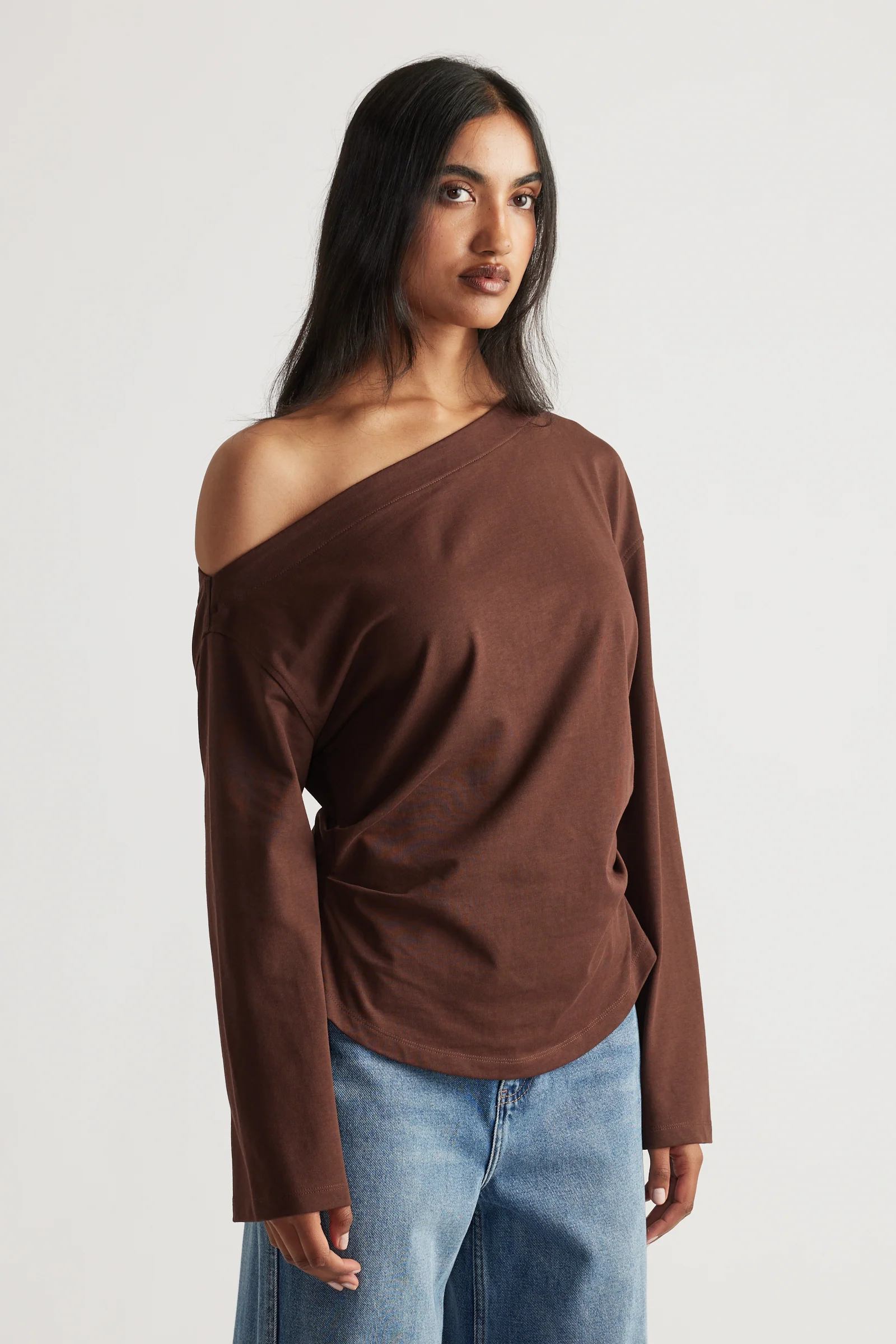 Ally Tipped Shoulder Tee - Image 2