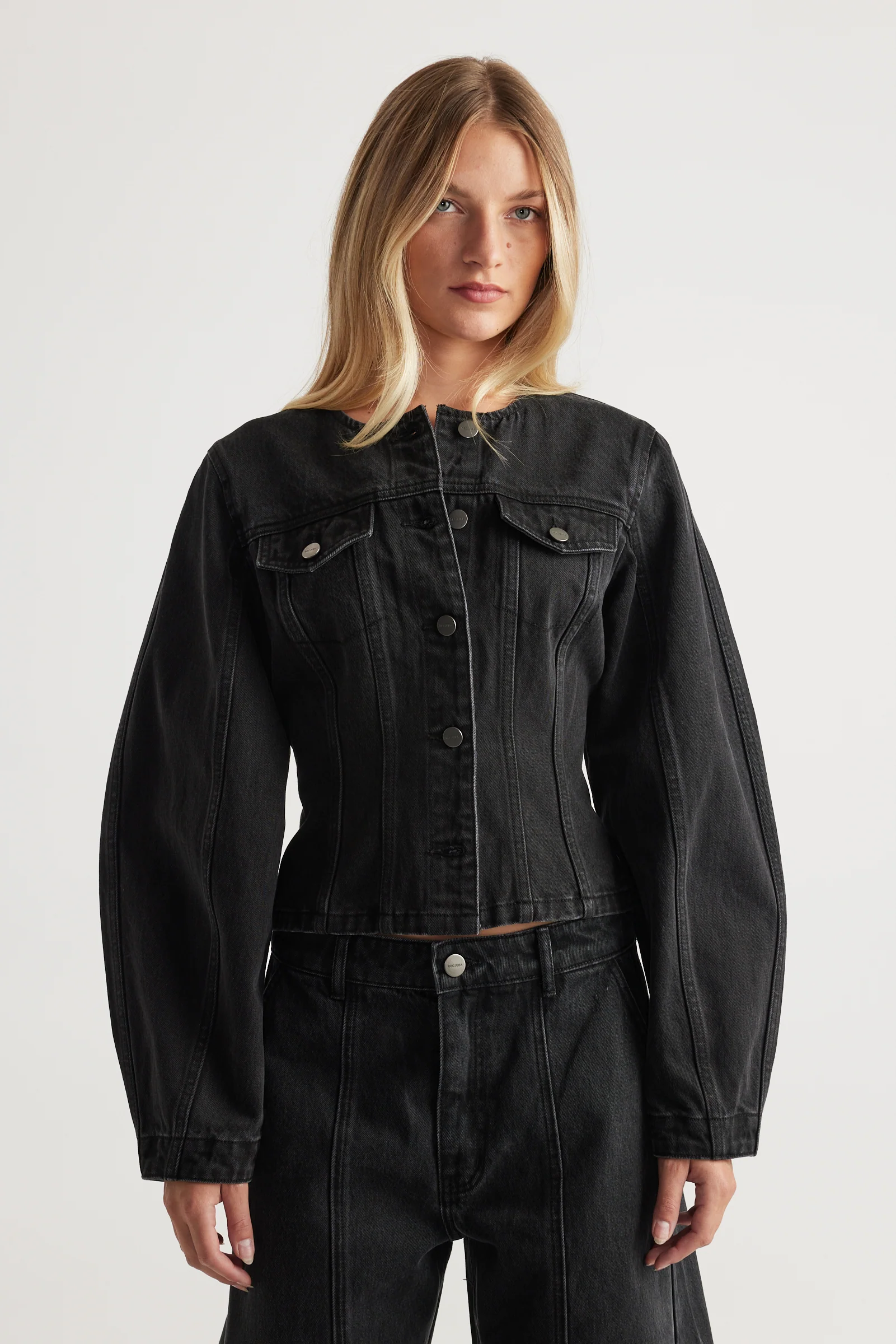 Amaya Barrel Denim Jacket - Image 2