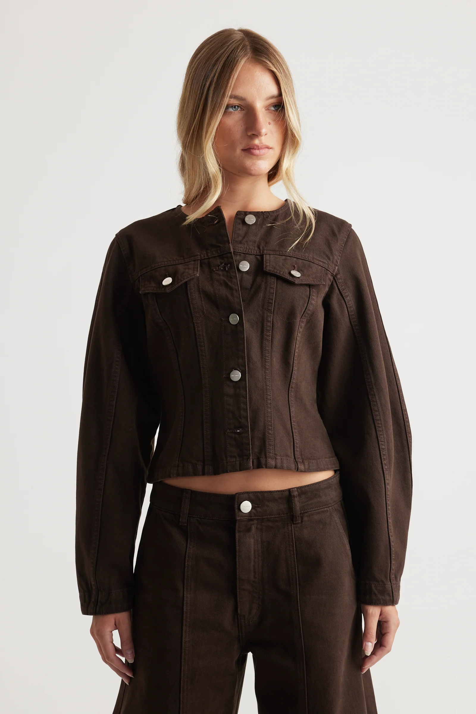 Amaya Barrel Denim Jacket - Image 2