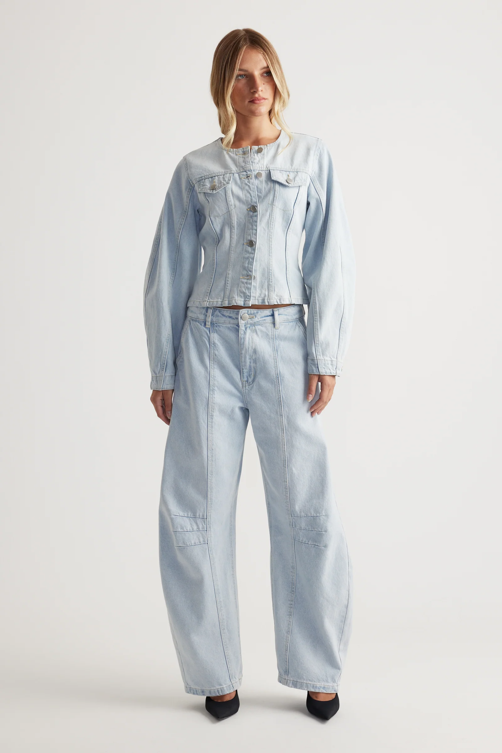 Amaya Barrel Jean