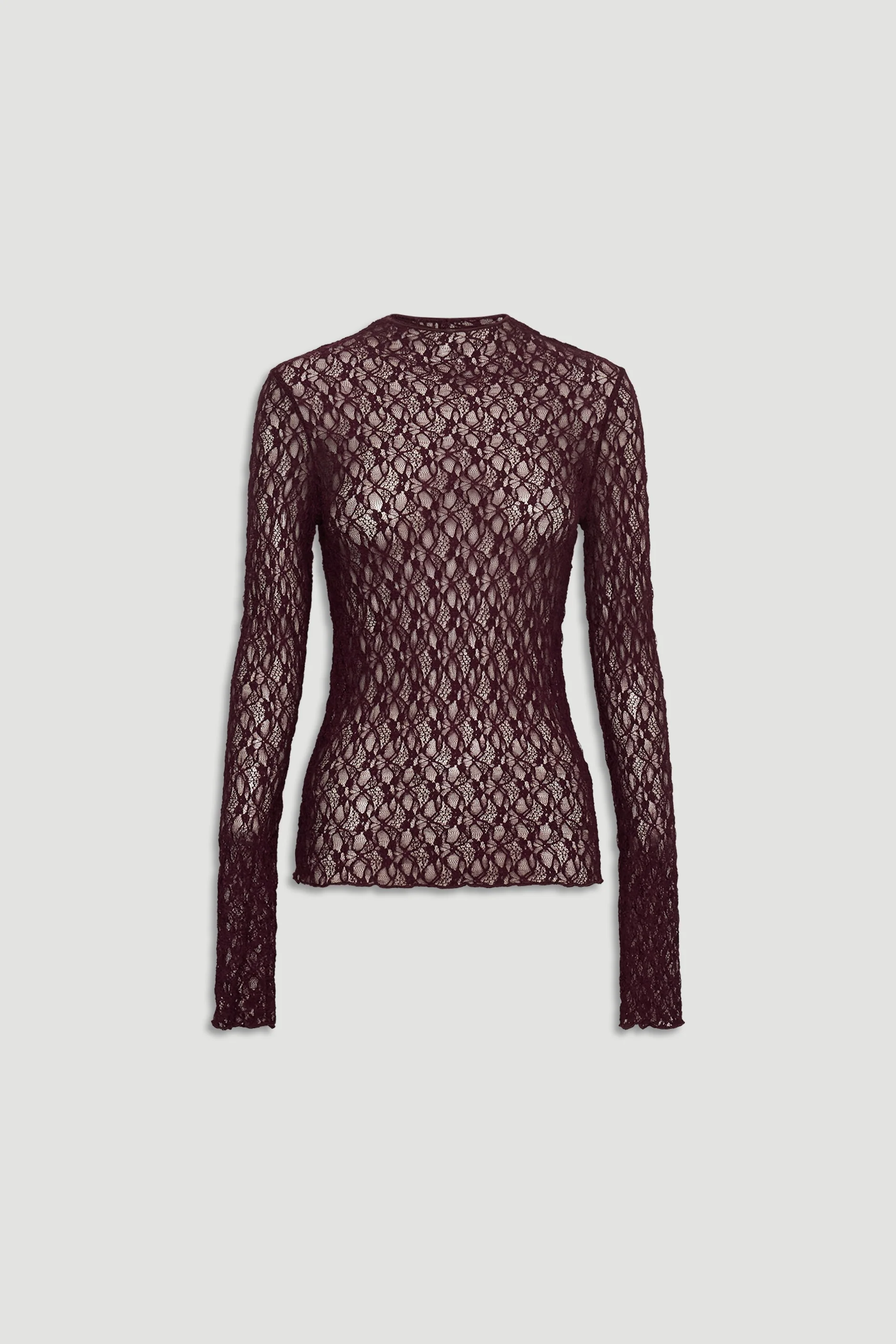 Amber Lace Long Sleeve Top - Image 4
