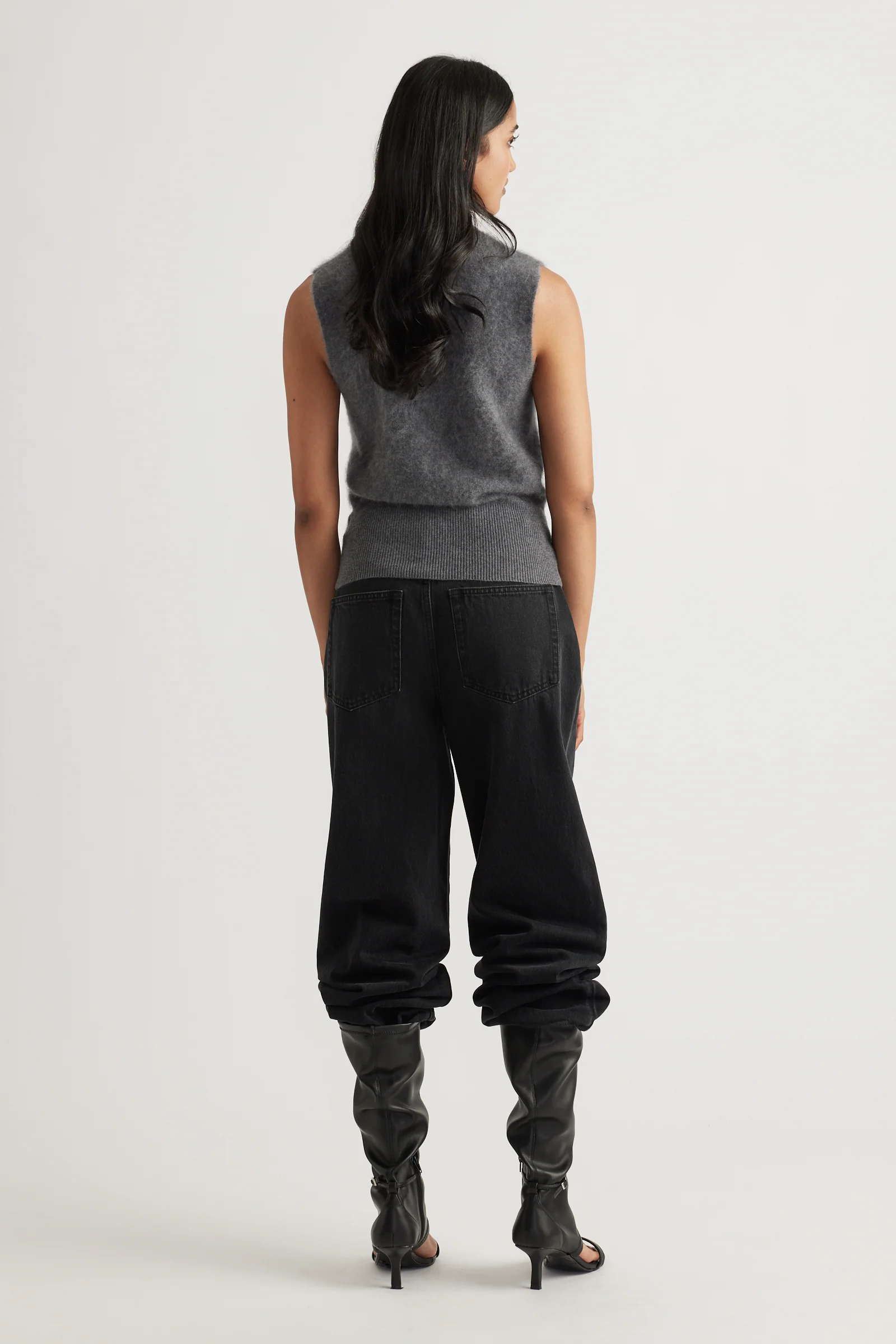 Amelia Wool Knit Vest - Image 3