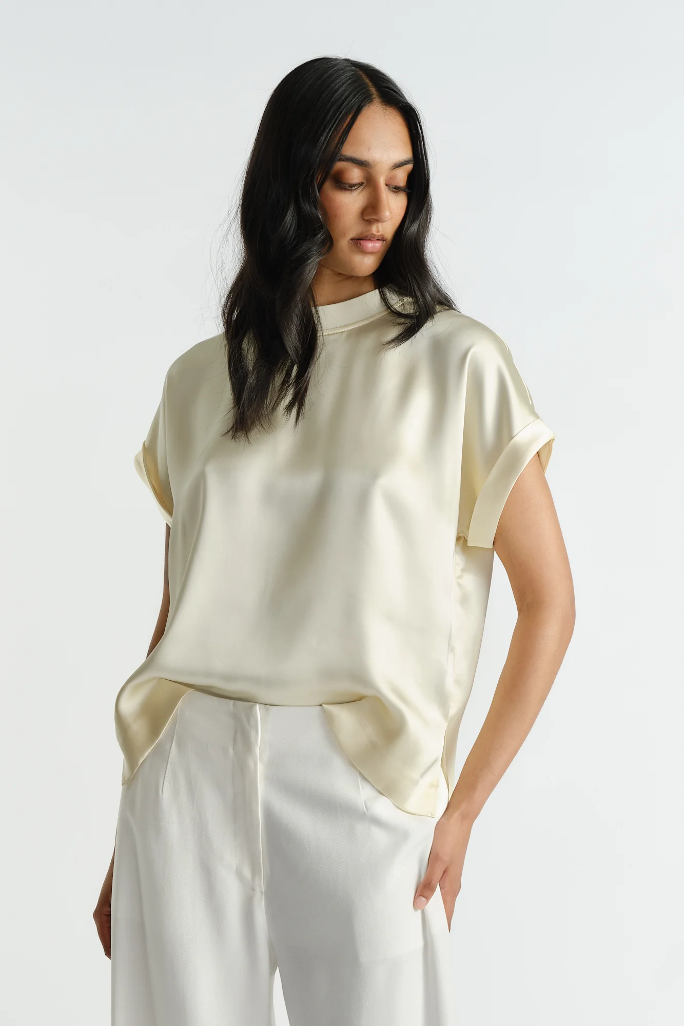 AnnMaree Satin Tee - Image 2