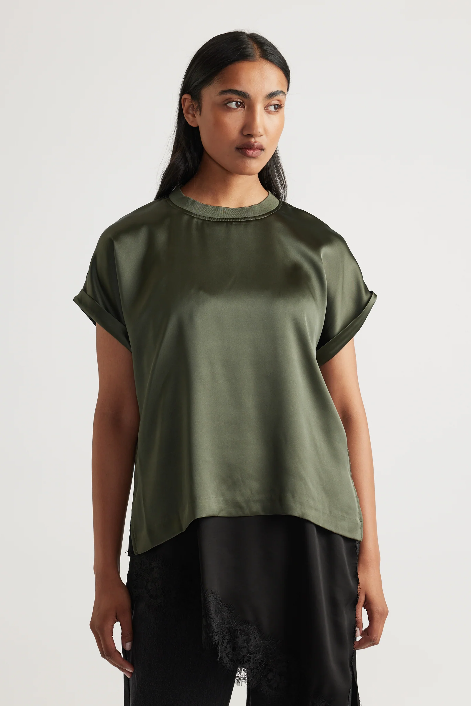 AnnMaree Satin Tee - Image 2