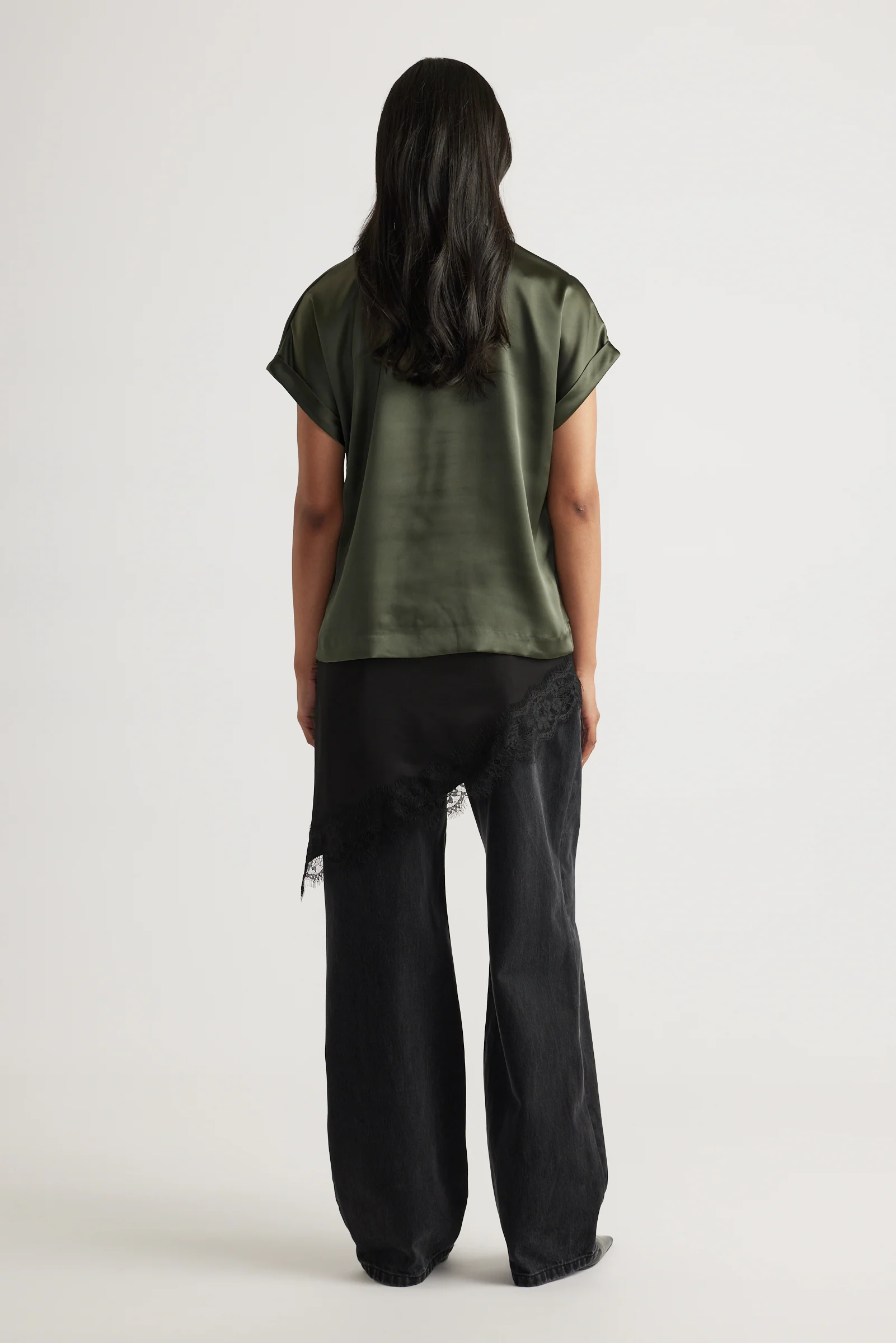 AnnMaree Satin Tee - Image 3
