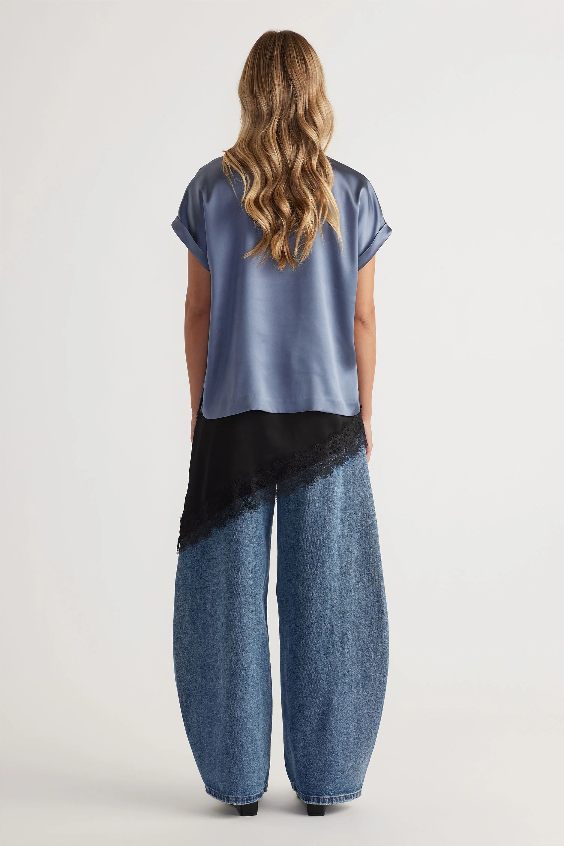 AnnMaree Satin Tee - Image 3