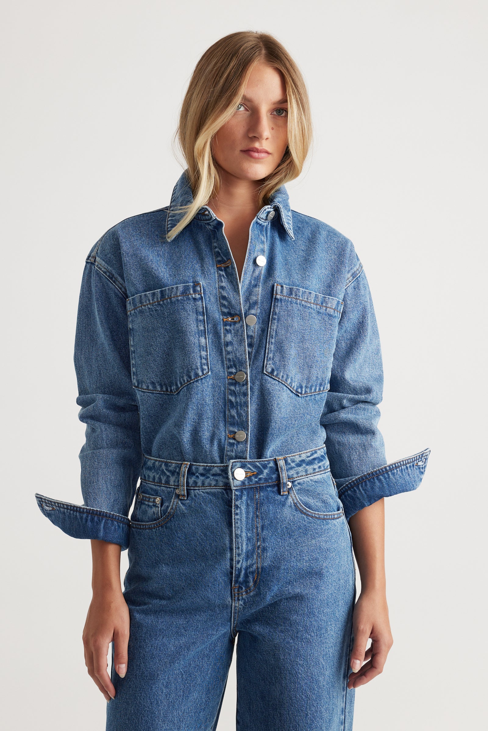 Ariana Denim Shirt - Image 2