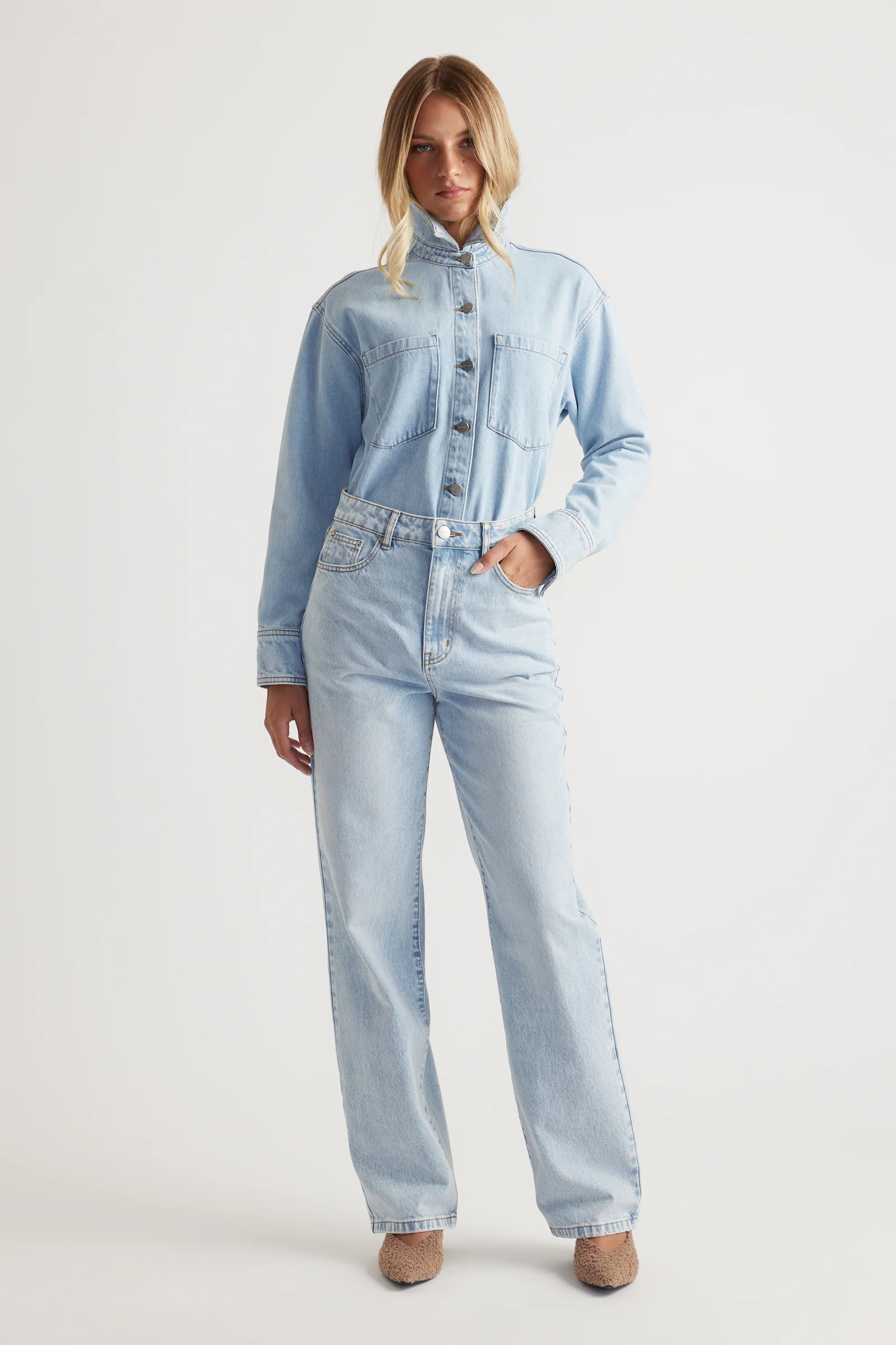 Ariana Denim Shirt