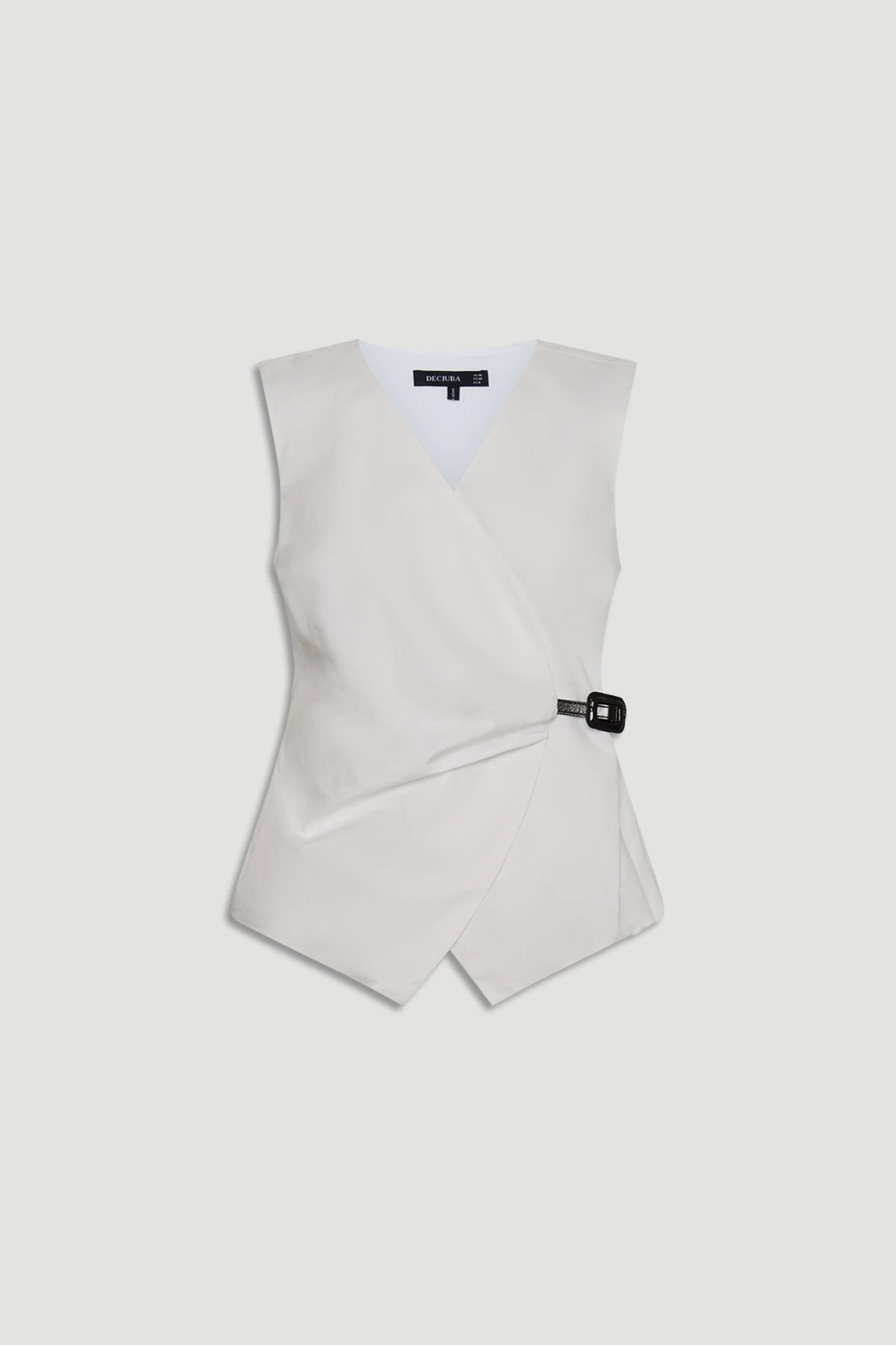 Ava Belted Wrap Top - Image 5