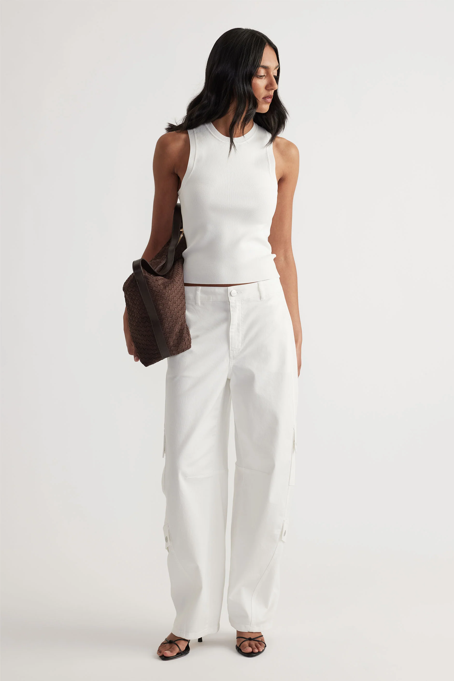 Ava Crew Neck Knit Tank