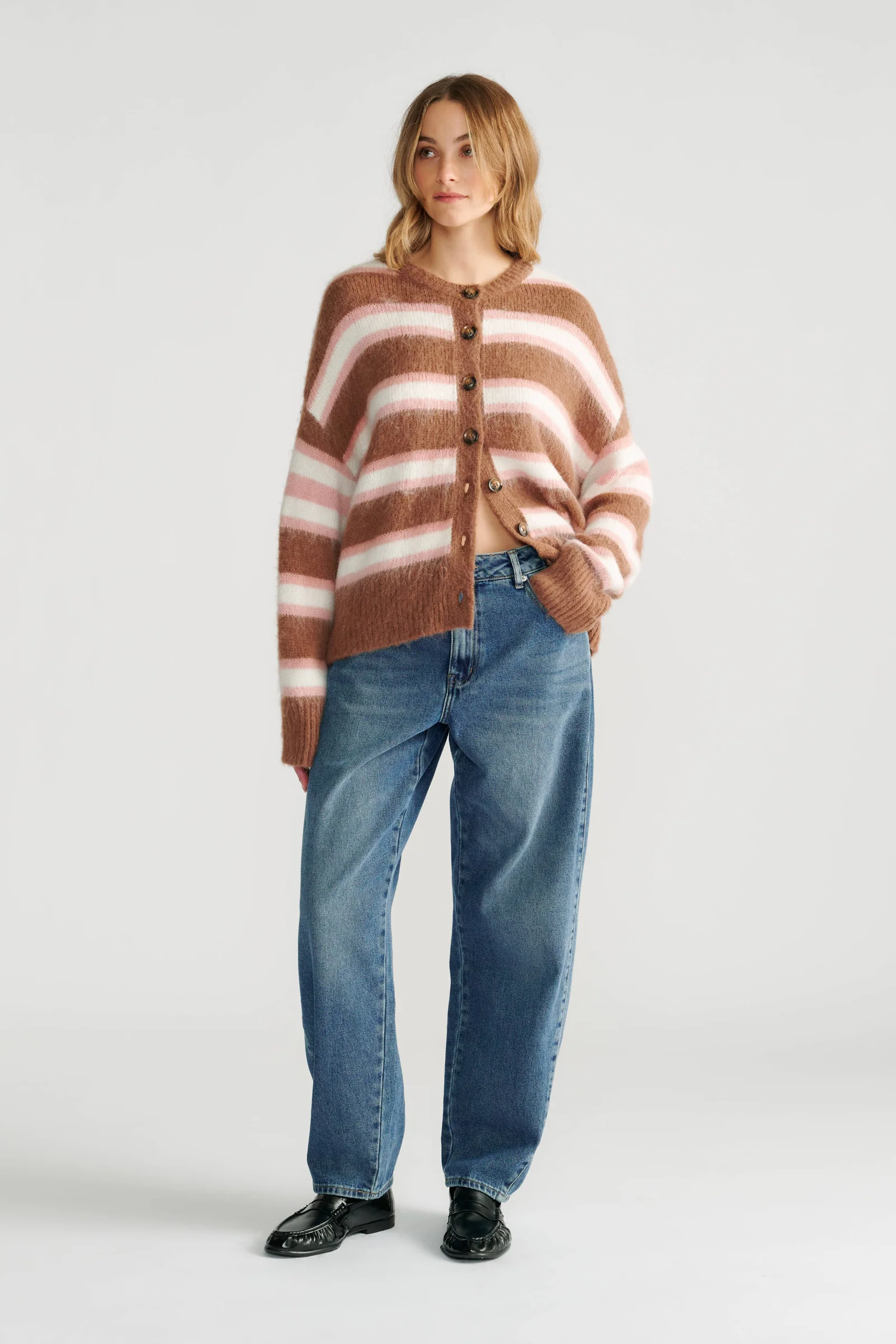 Becca Stripe Cardigan