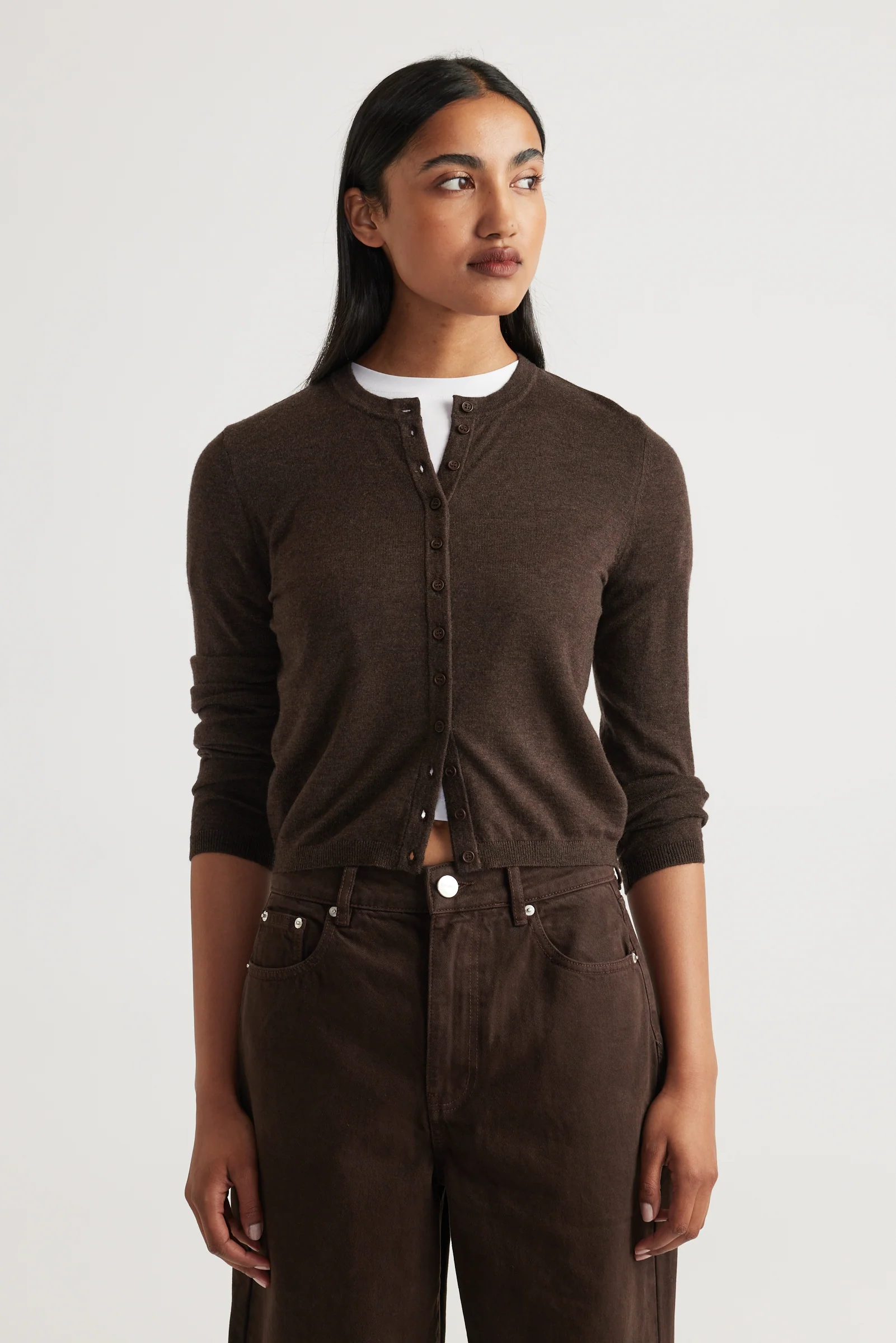 Bella Button Through Cardigan - Image 2