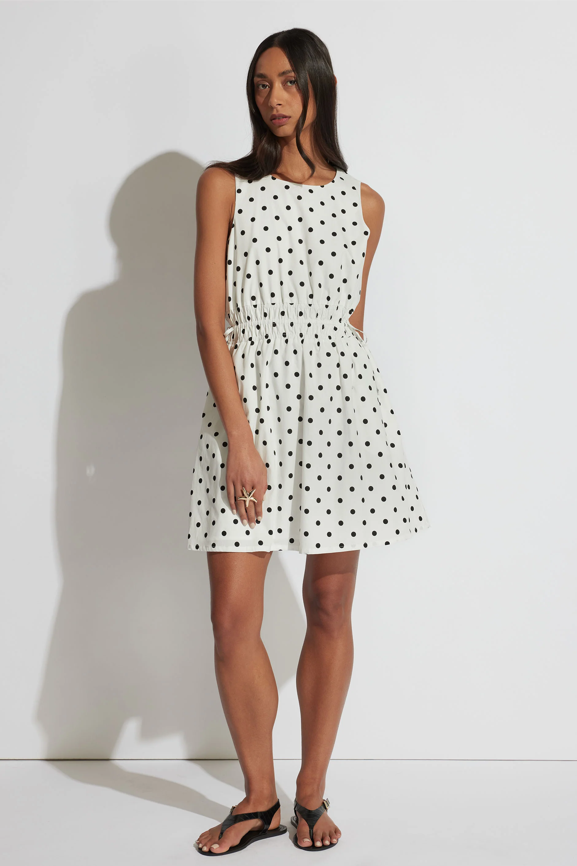 Cali Spot Mini Dress