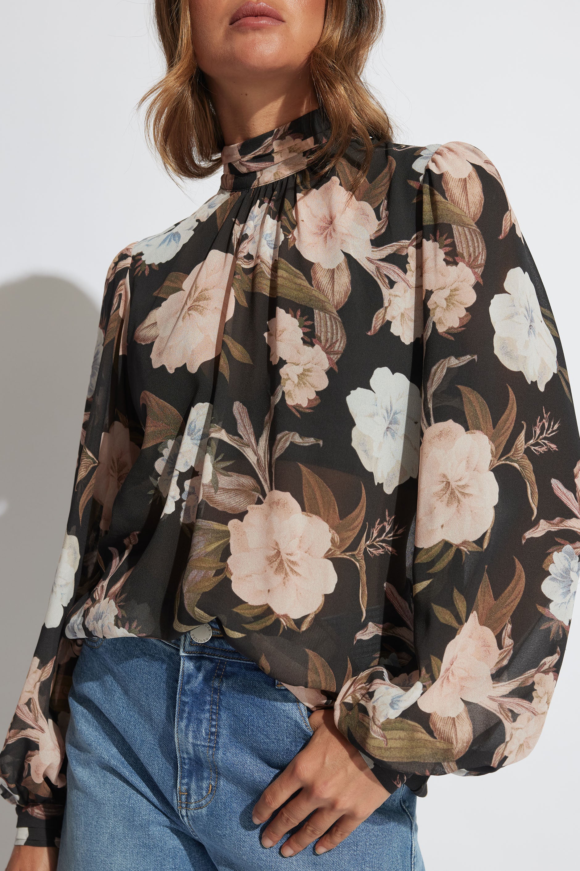 Camilla Gathered Blouse - Image 2