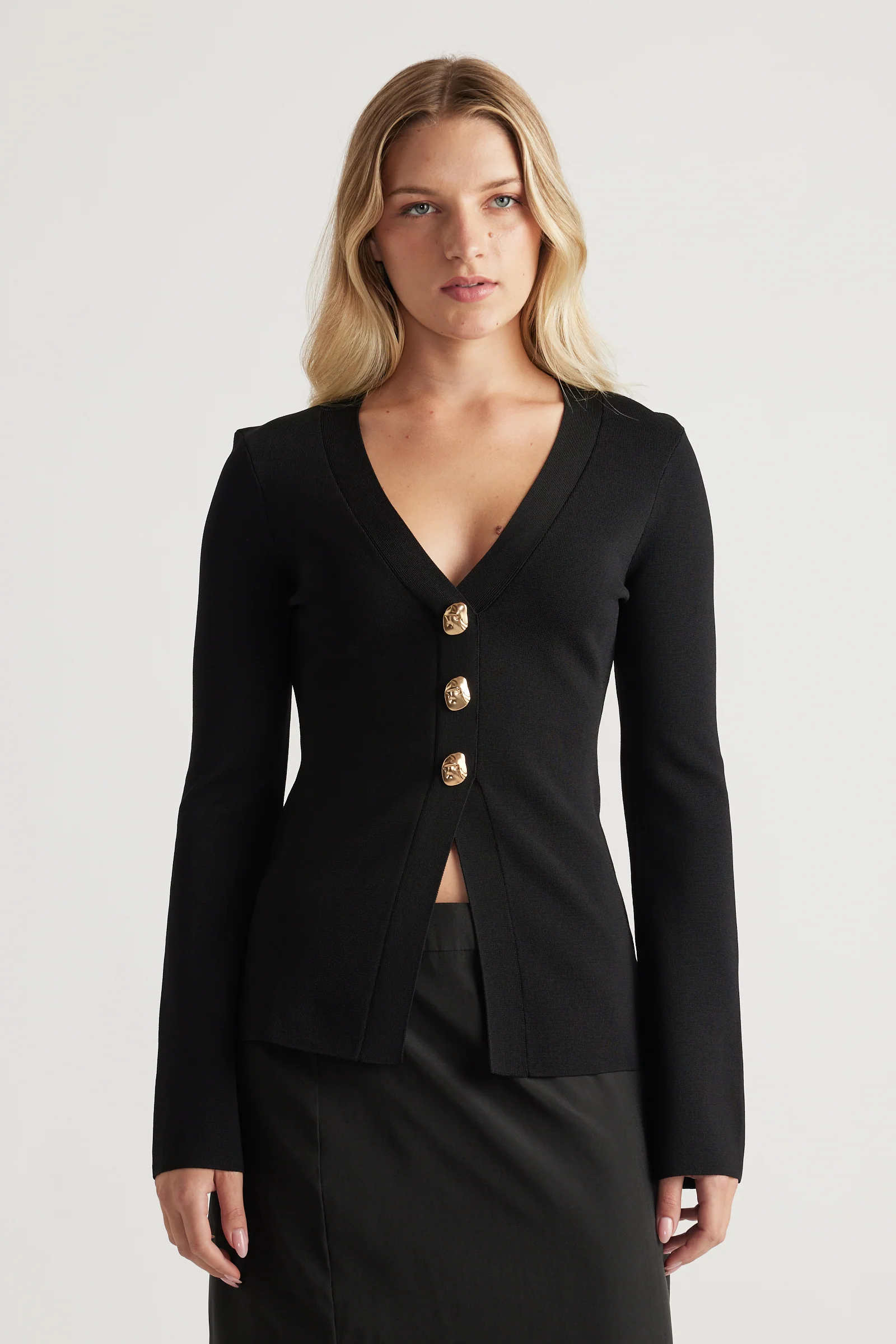 Candice Longline Knit Cardigan - Image 2
