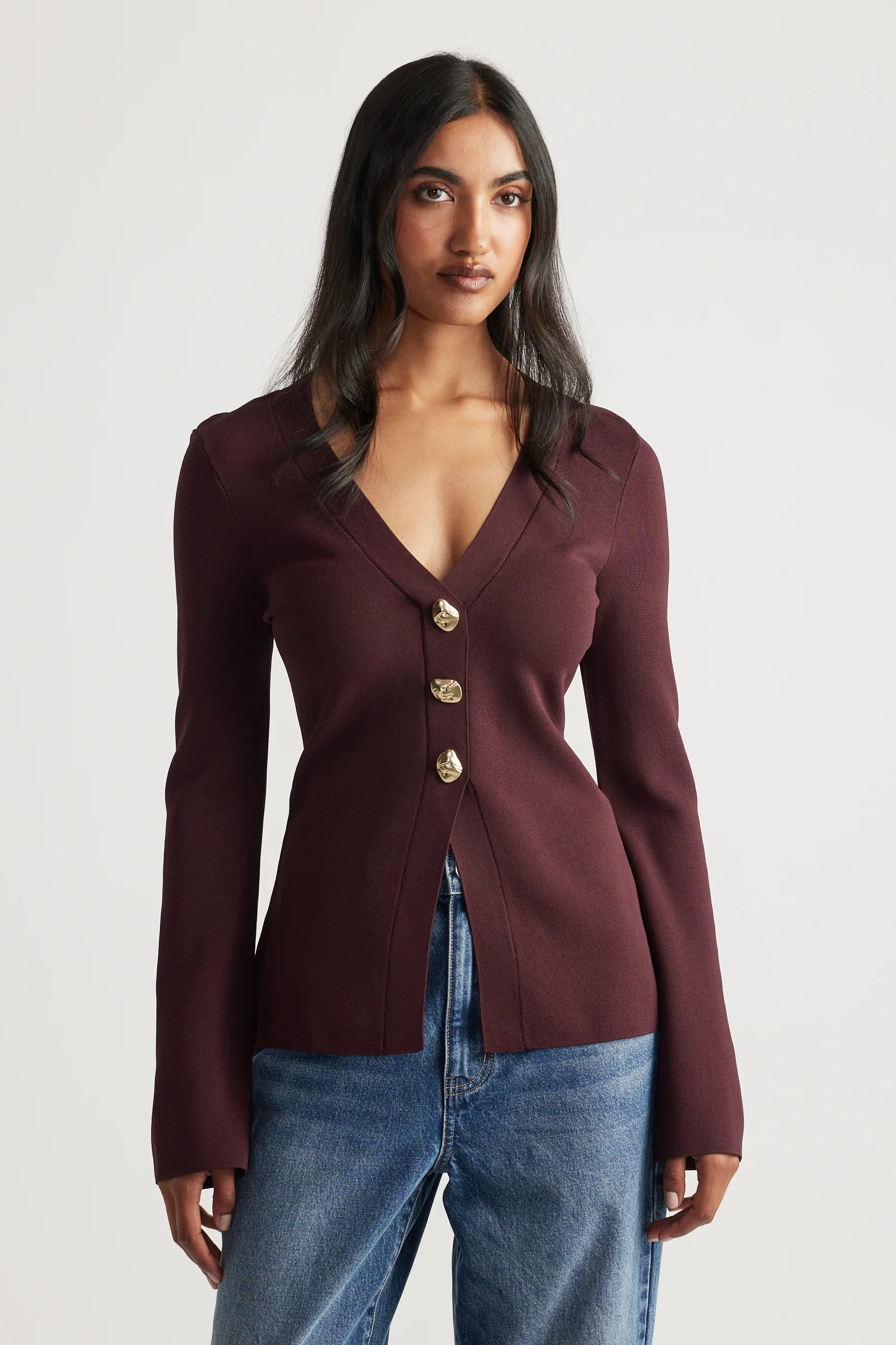 Candice Longline Knit Cardigan - Image 2