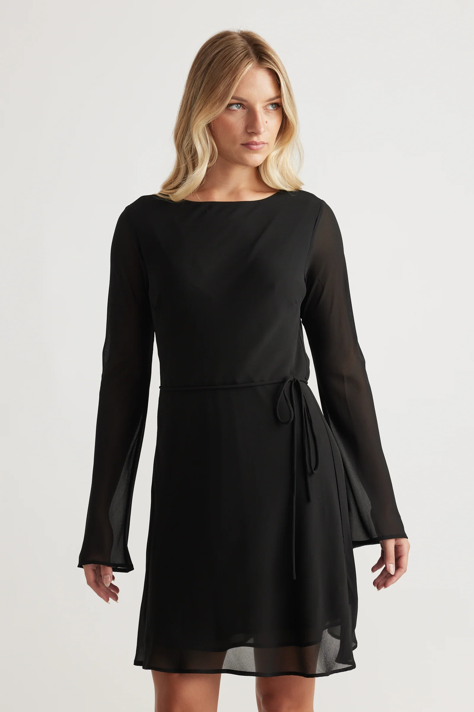 Chelsea Georgette Mini Dress