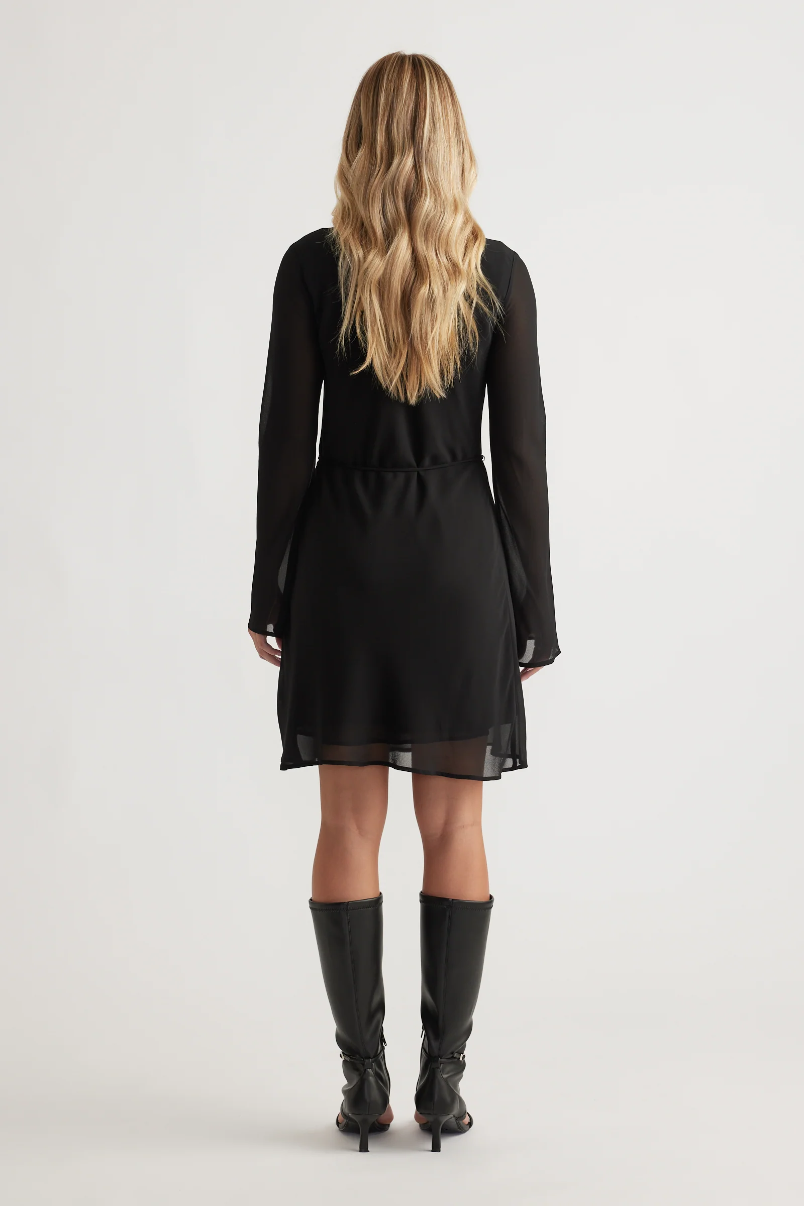 Chelsea Georgette Mini Dress - Image 3