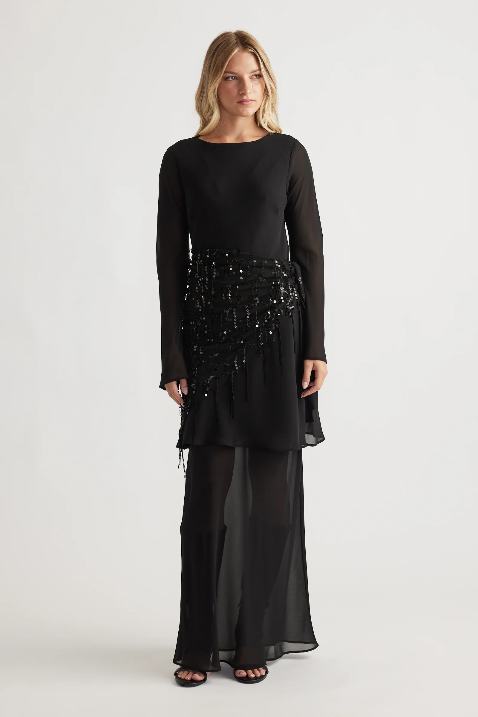 Chelsea Georgette Mini Dress - Image 4