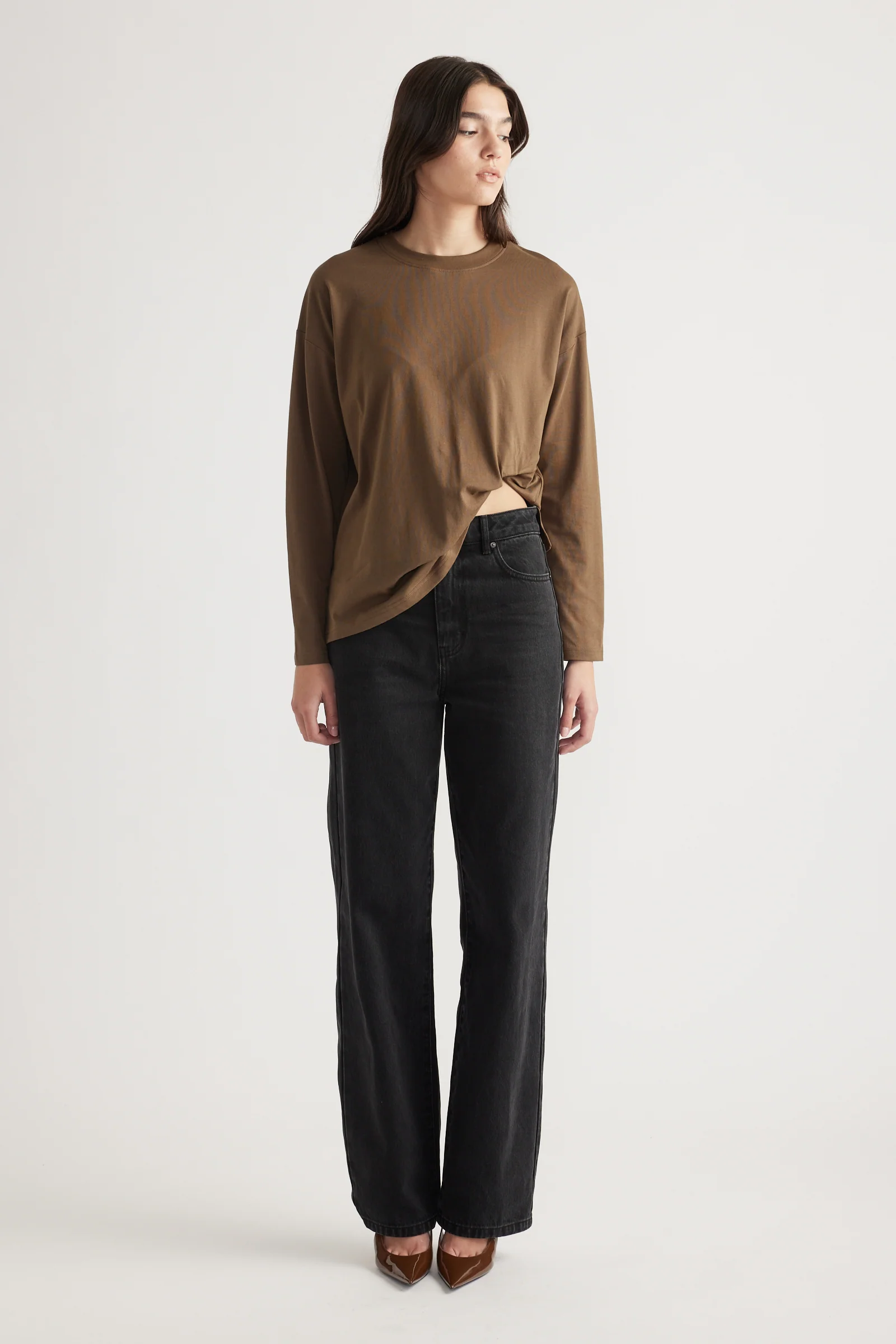 Marli Crew Neck Long Sleeve