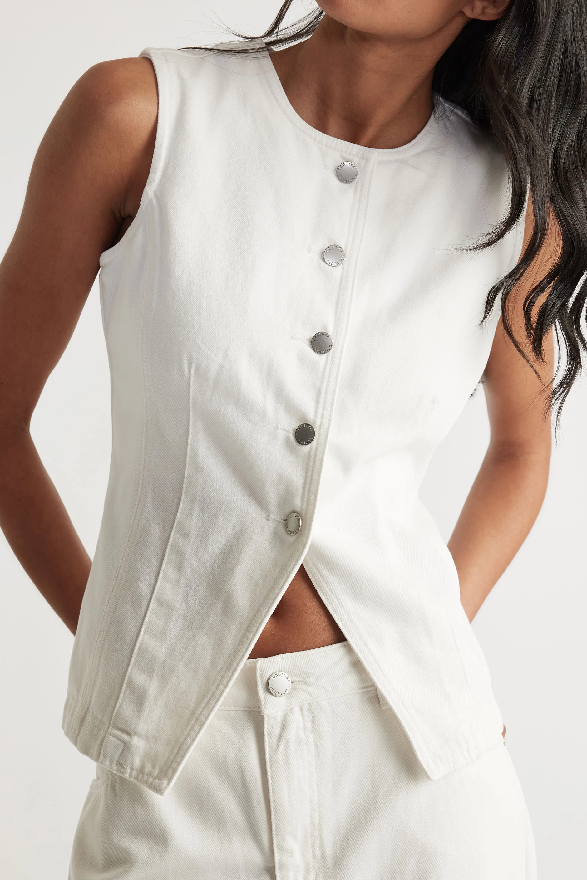 Chloe Denim Vest - Image 2