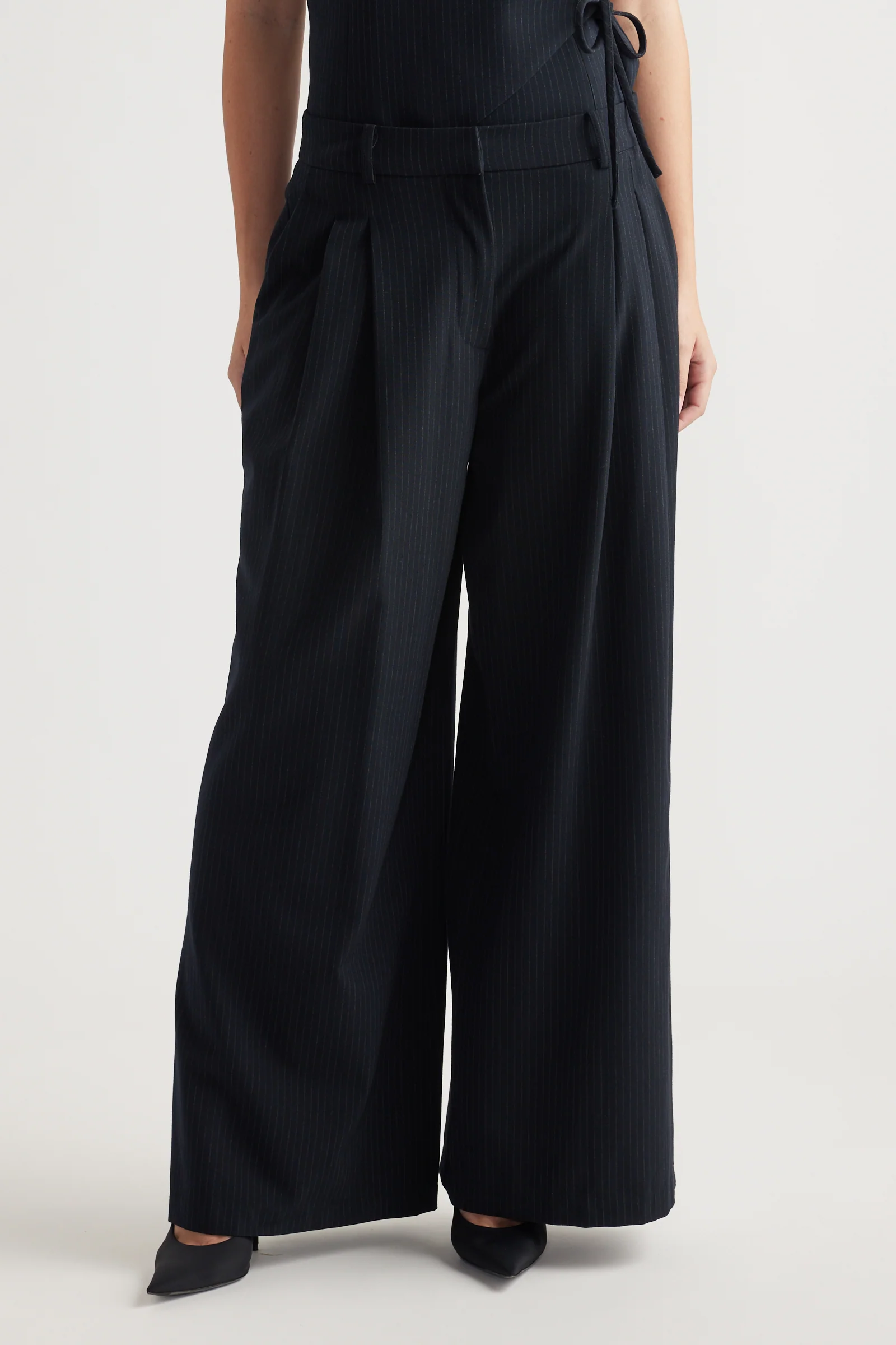 Clara Pleated Pant - Image 2