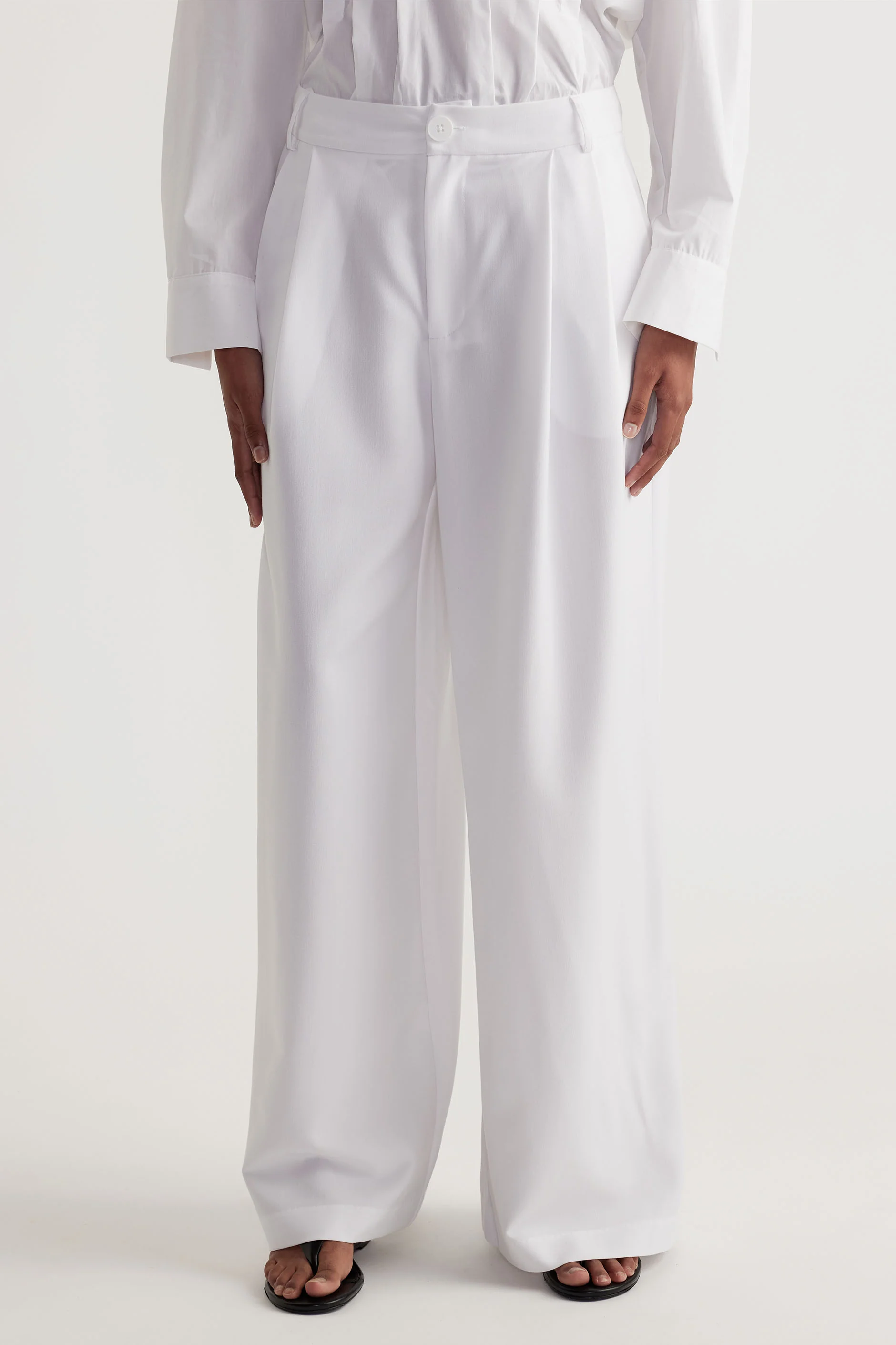 Clara Pleated Pant - Image 2