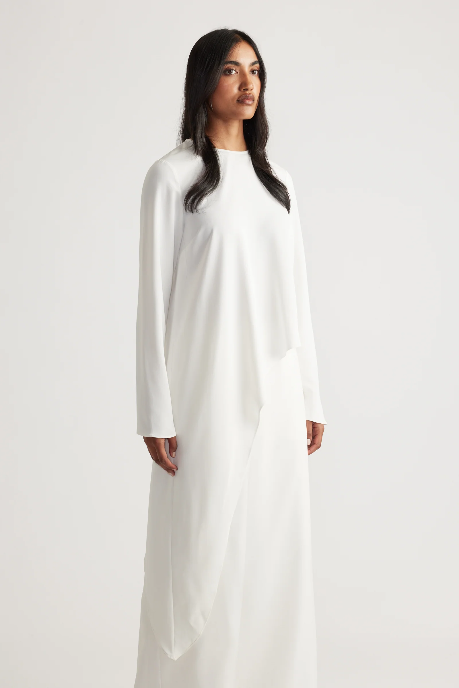 Codi Satin Drape Top - Image 2