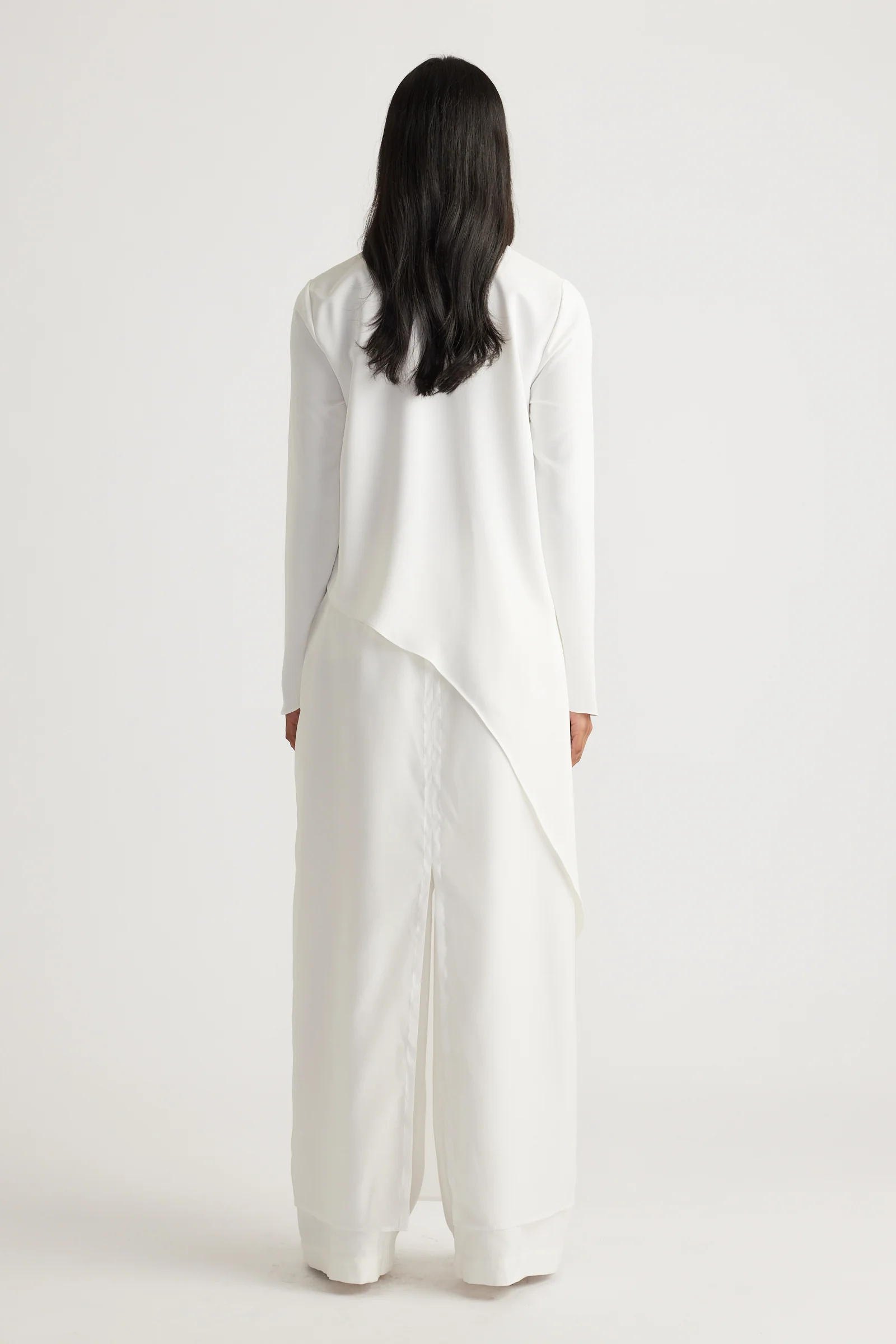 Codi Satin Drape Top - Image 3