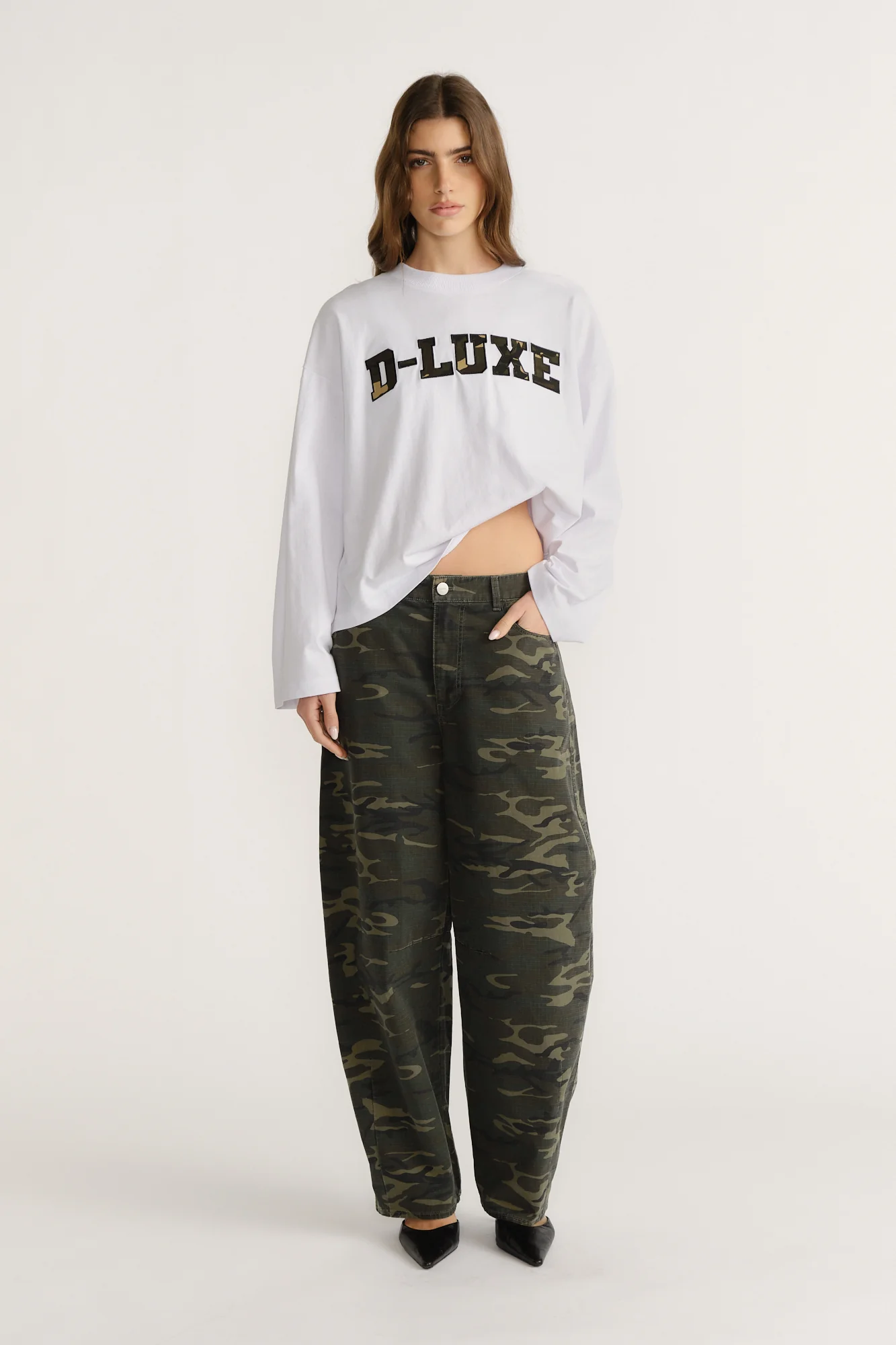 D-Luxe Camo Longsleeve Tee