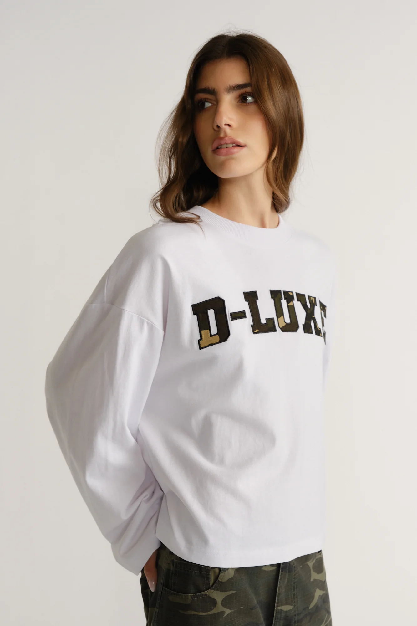 D-Luxe Camo Longsleeve Tee - Image 2