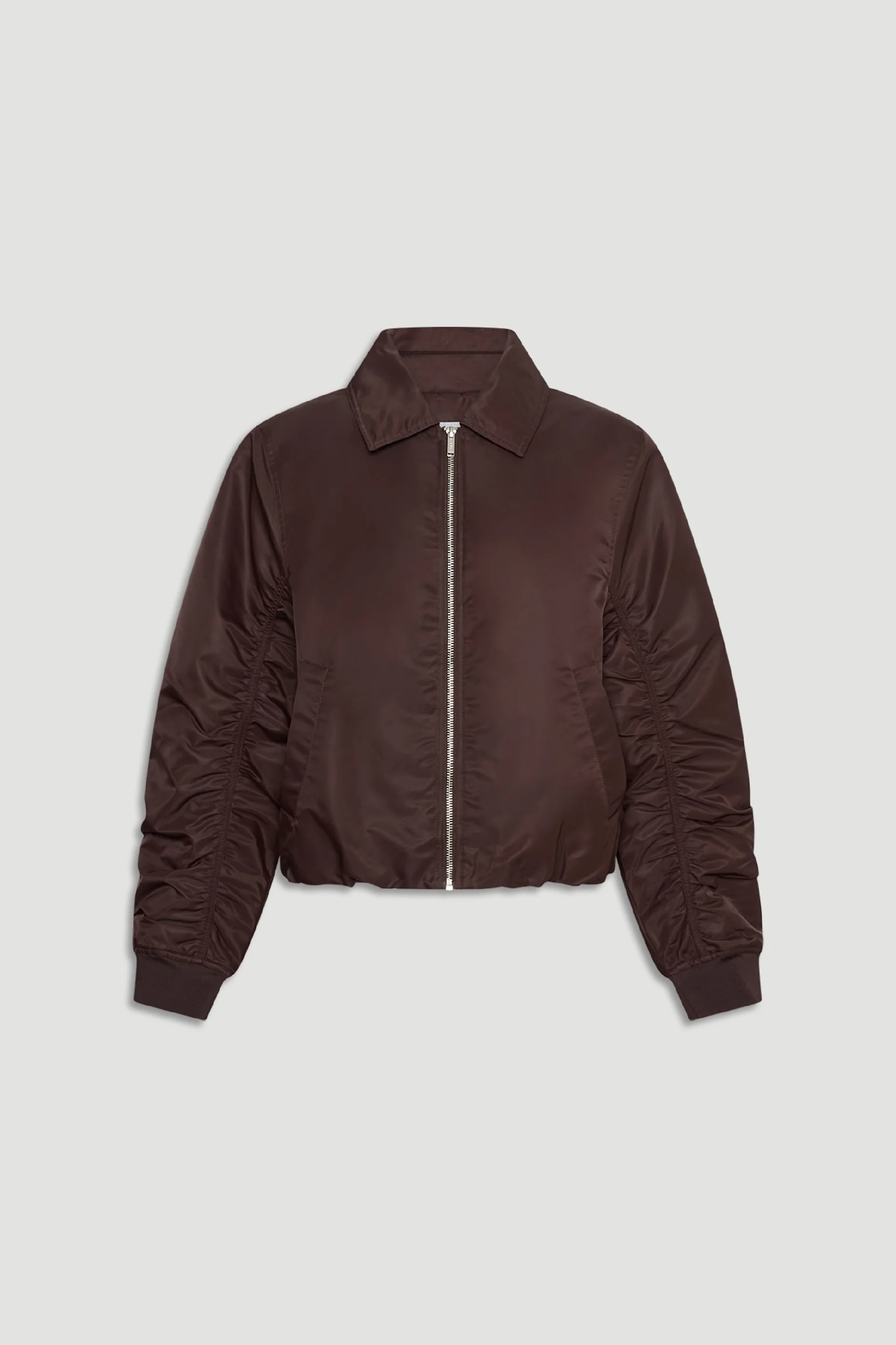 D-Luxe Collared Bomber Jacket - Image 4