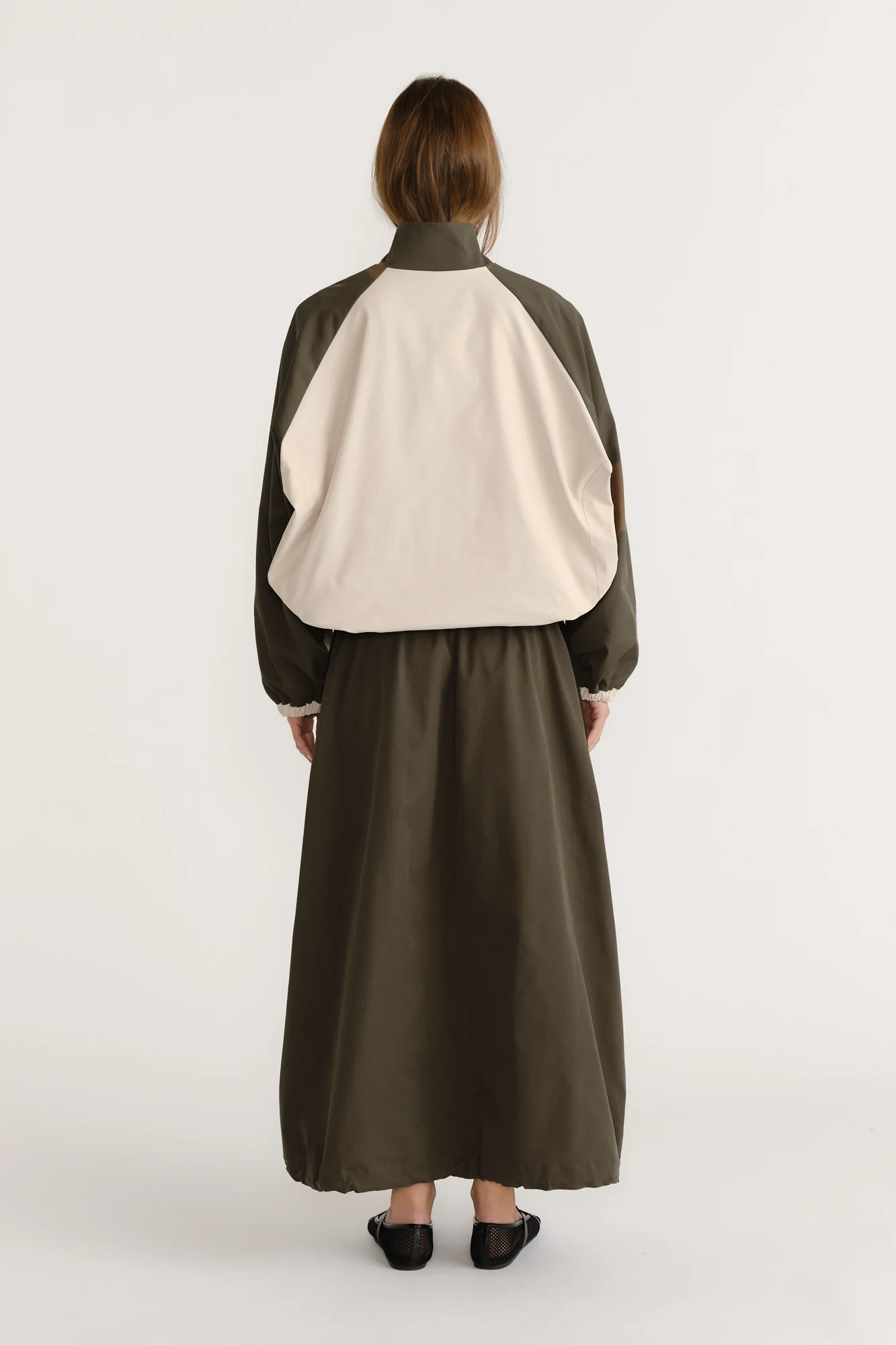 D-Luxe Contrast Panel Parka - Image 3