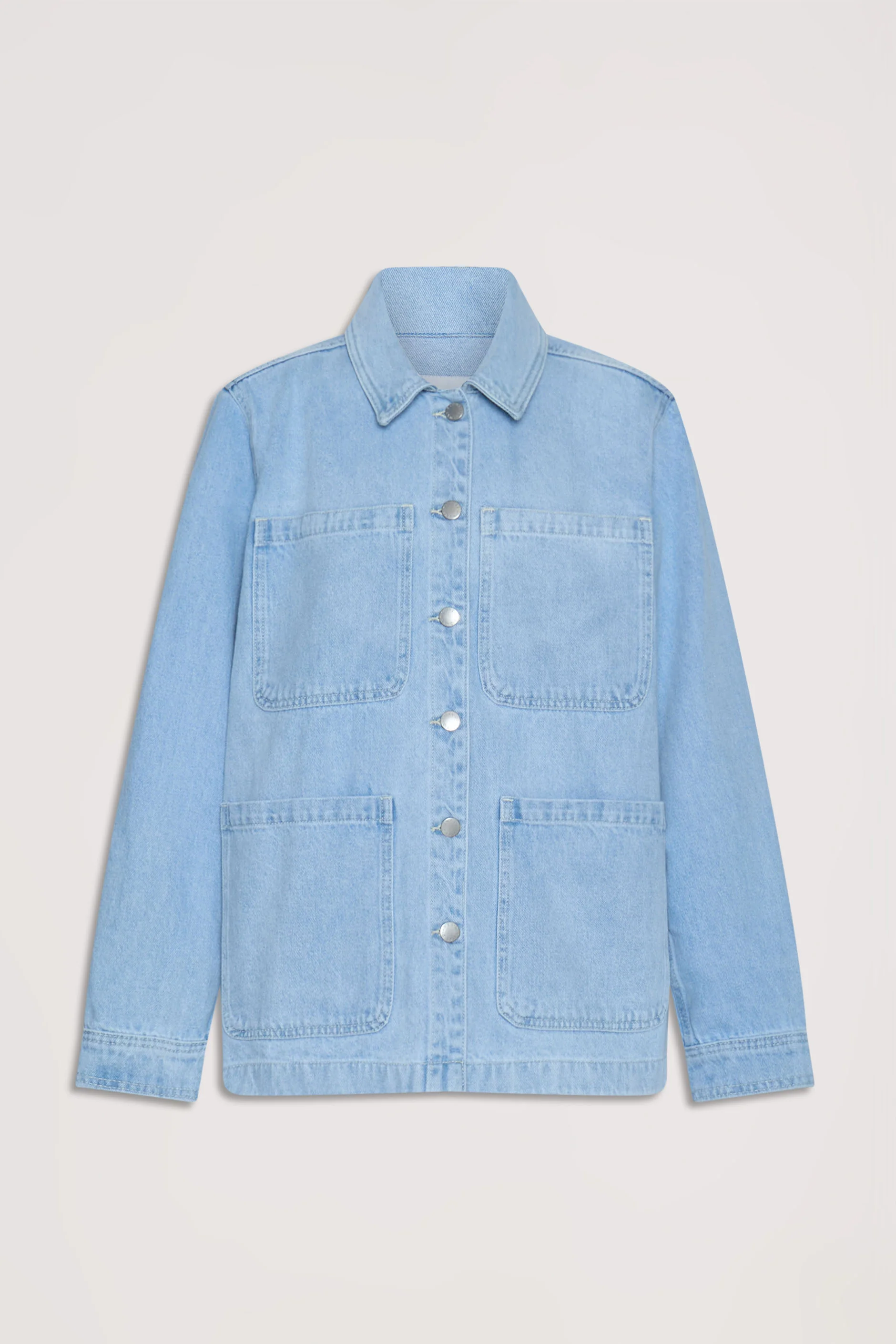 D-Luxe Denim Shacket - Image 4