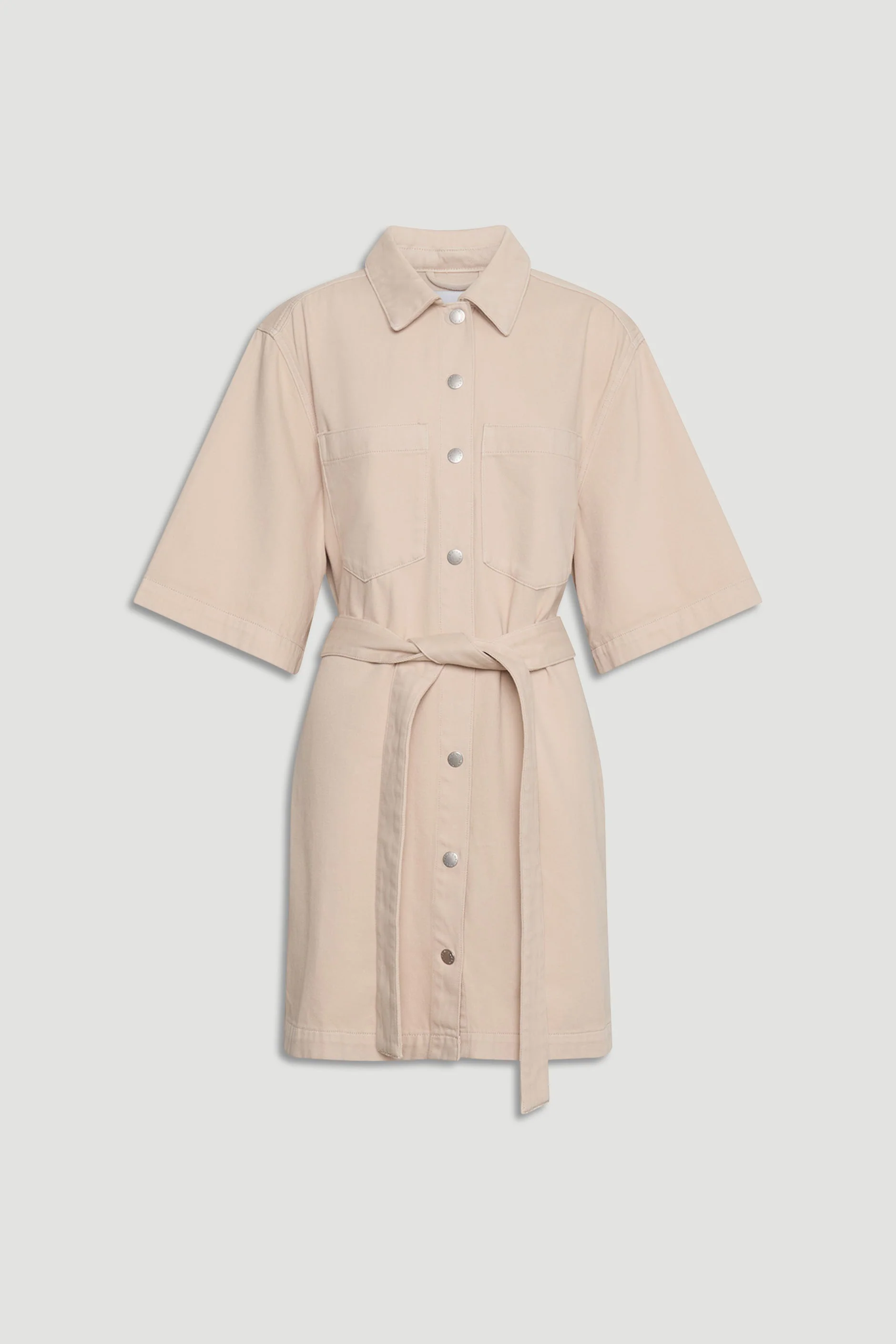 D-Luxe Denim Short Dress - Image 4