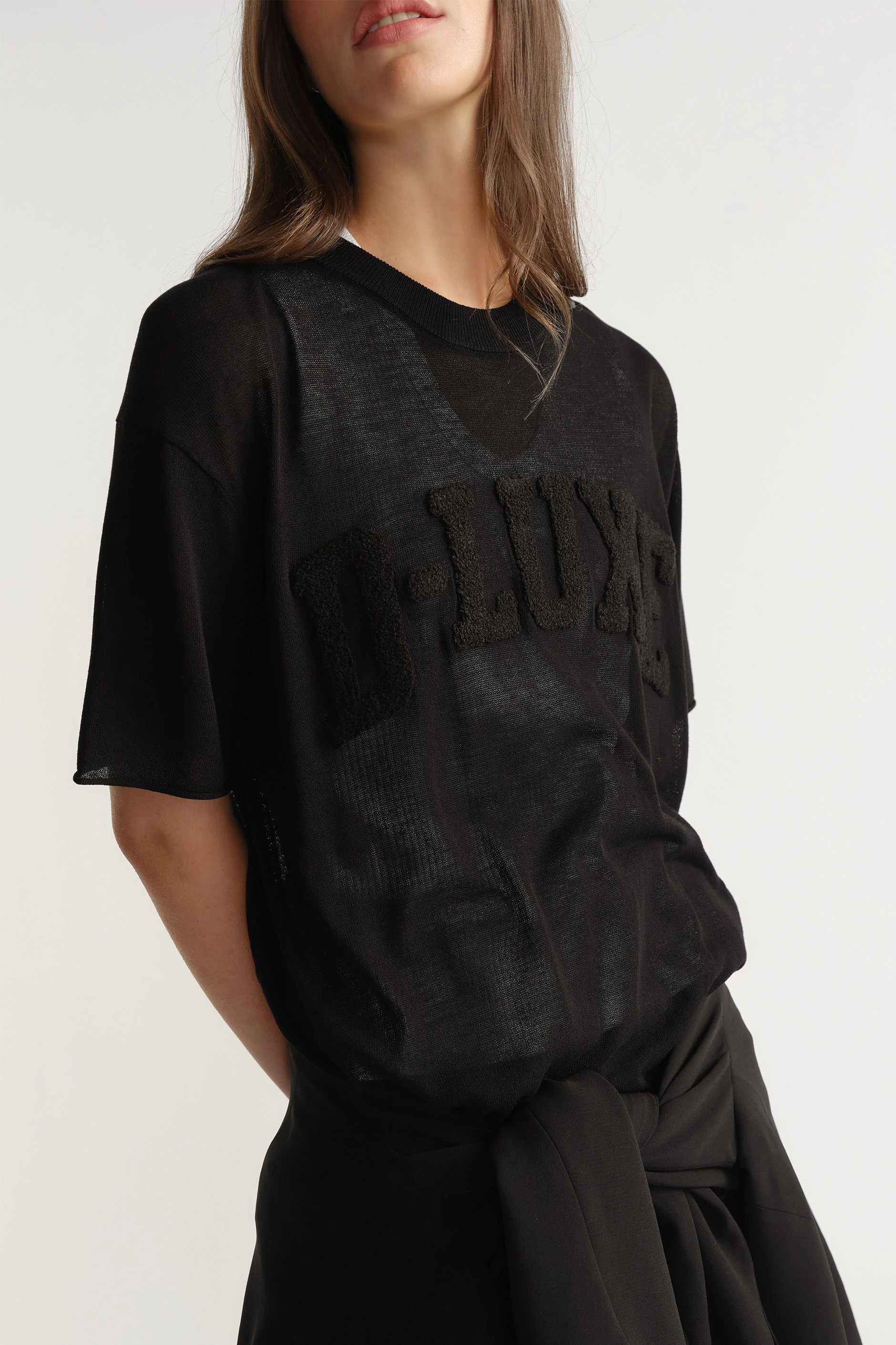 D-Luxe Fine Knit Tee - Image 2