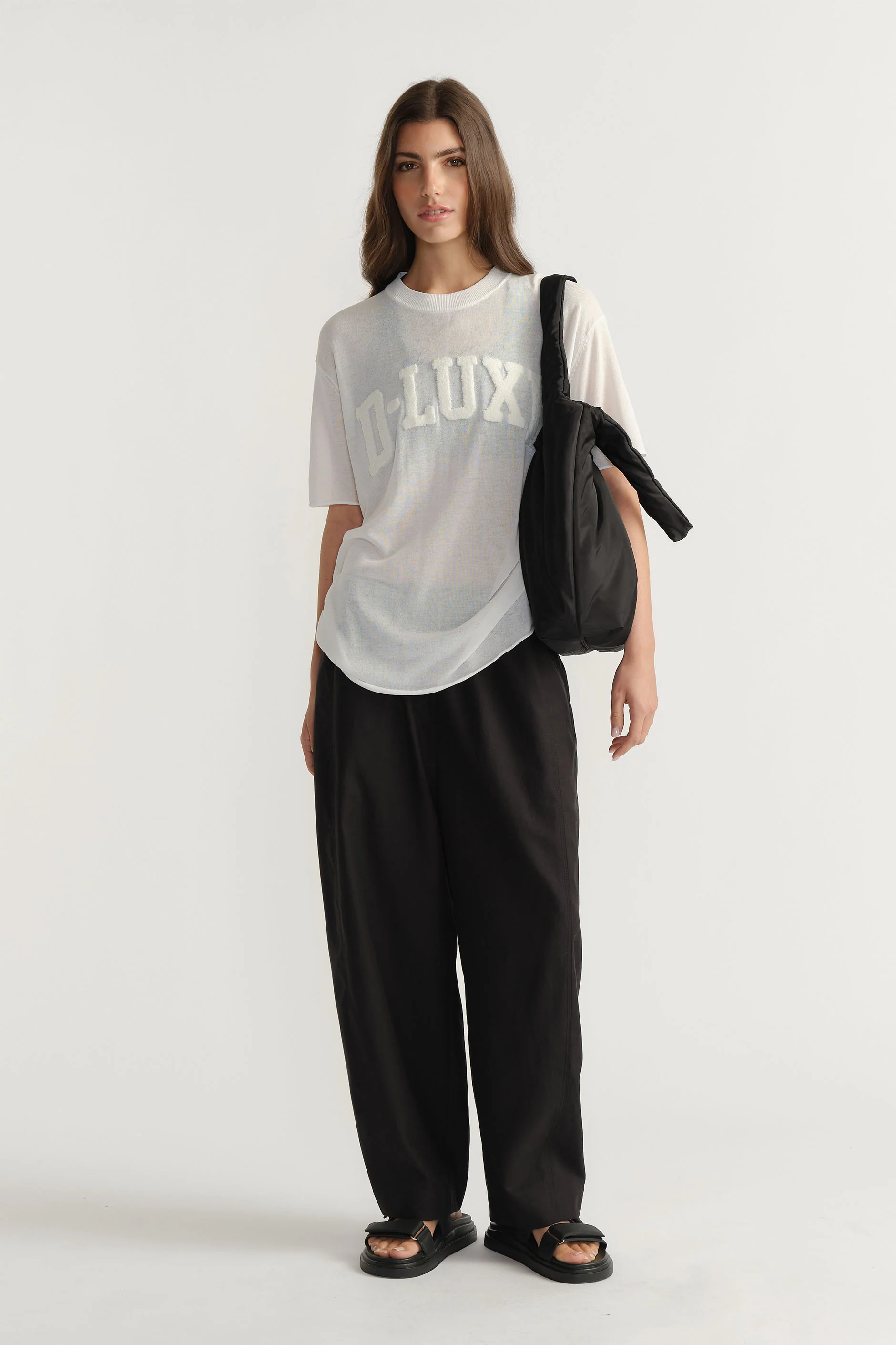 D-Luxe Fine Knit Tee