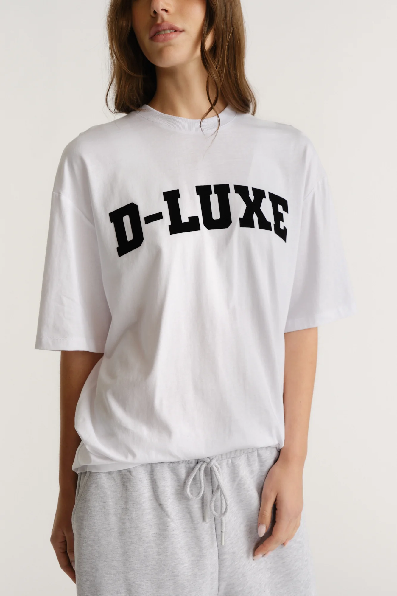 D-Luxe Flocked Logo Tee - Image 2